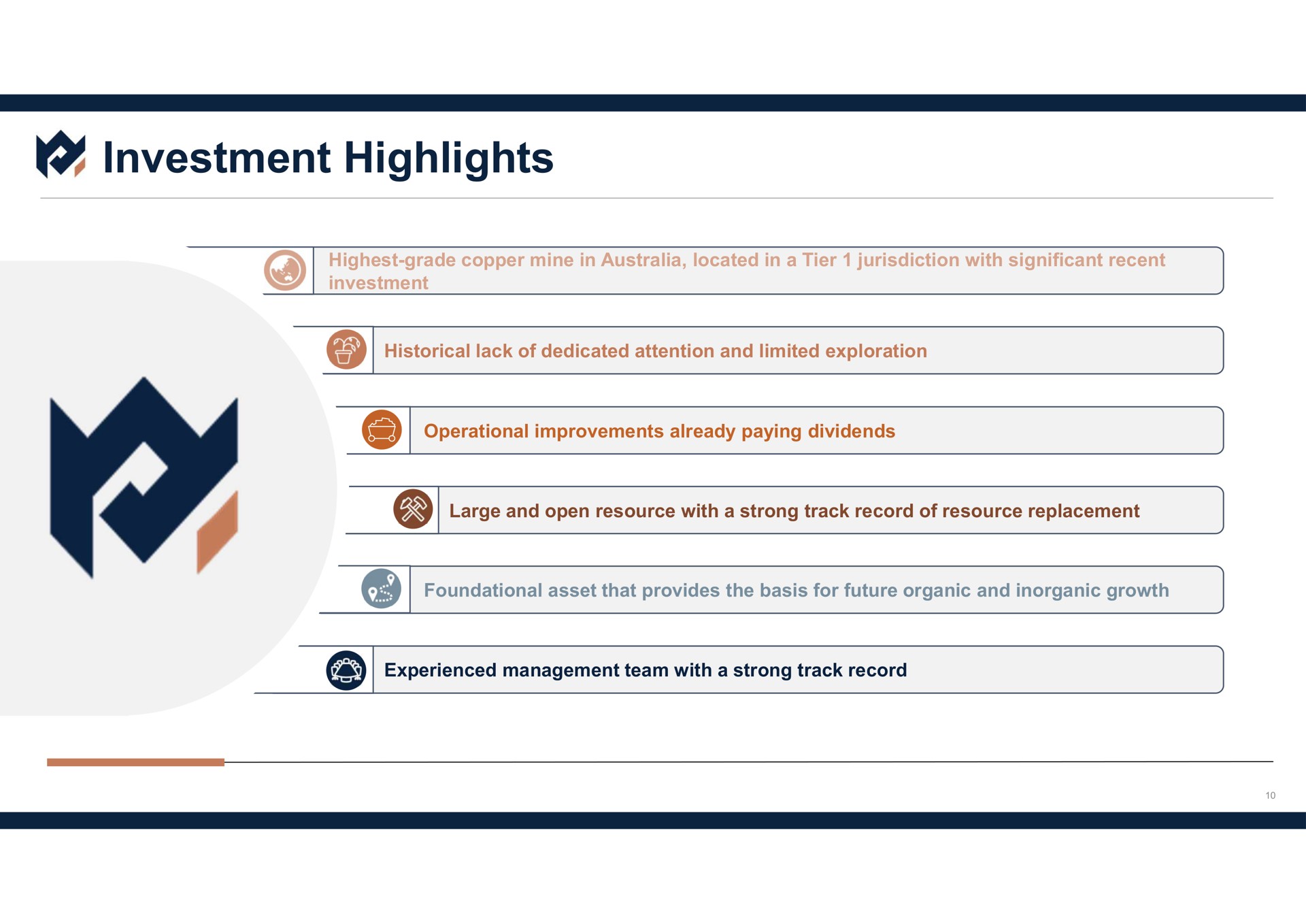 investment highlights | Metals Acquisition Corp