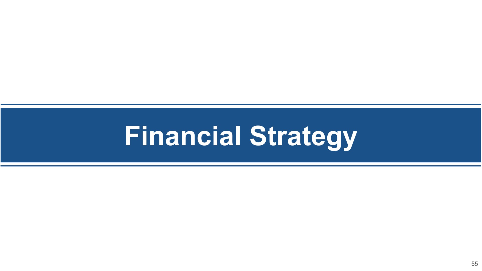 financial strategy | SoftBank