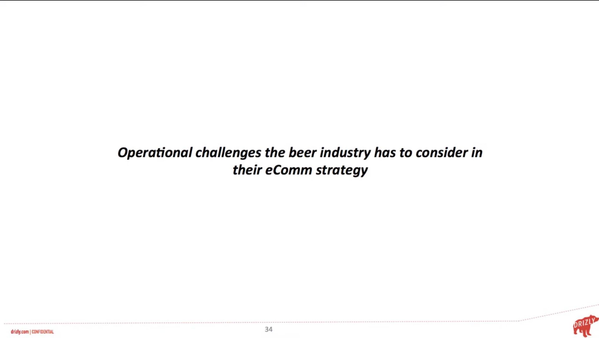 operational challenges the beer industry has to consider in their strategy | Drizly