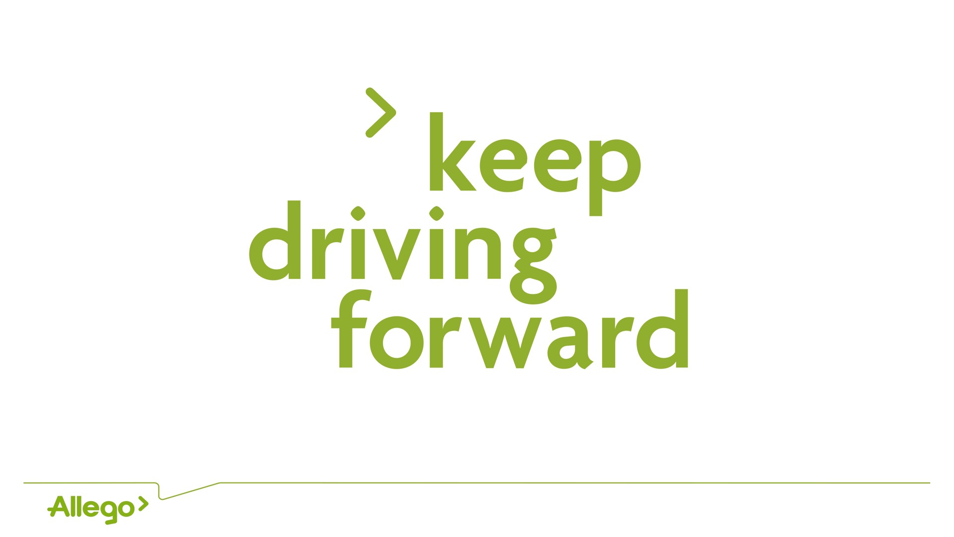 keep driving forward | Allego