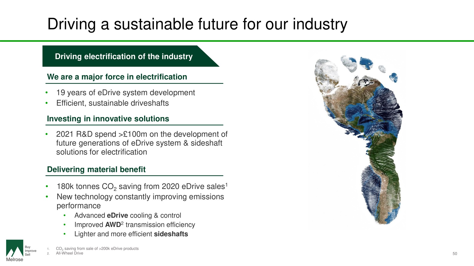 driving a sustainable future for our industry | Melrose