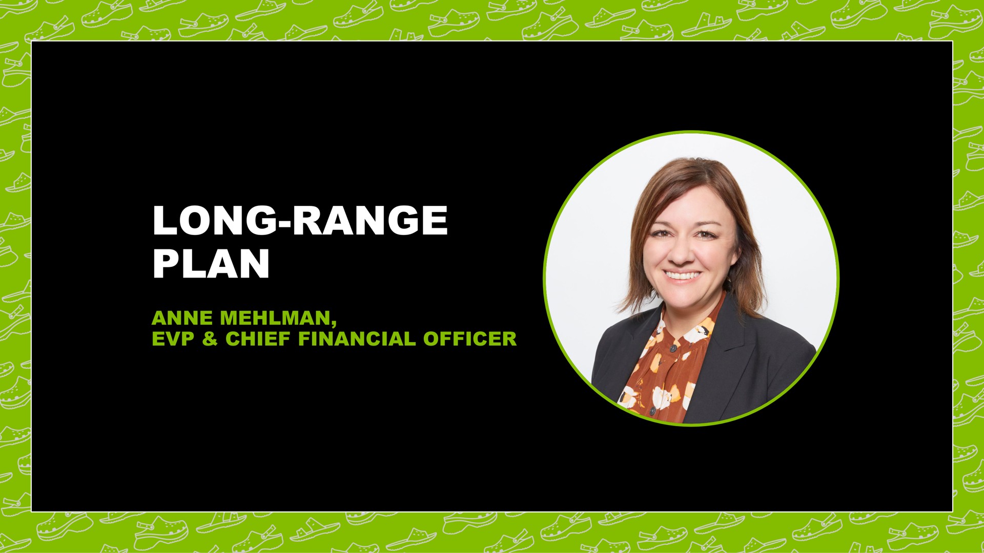long range plan chief financial officer | Crocs