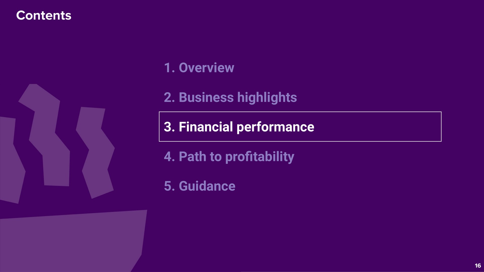 contents overview business highlights financial performance path to pro guidance a profitability | Deliveroo