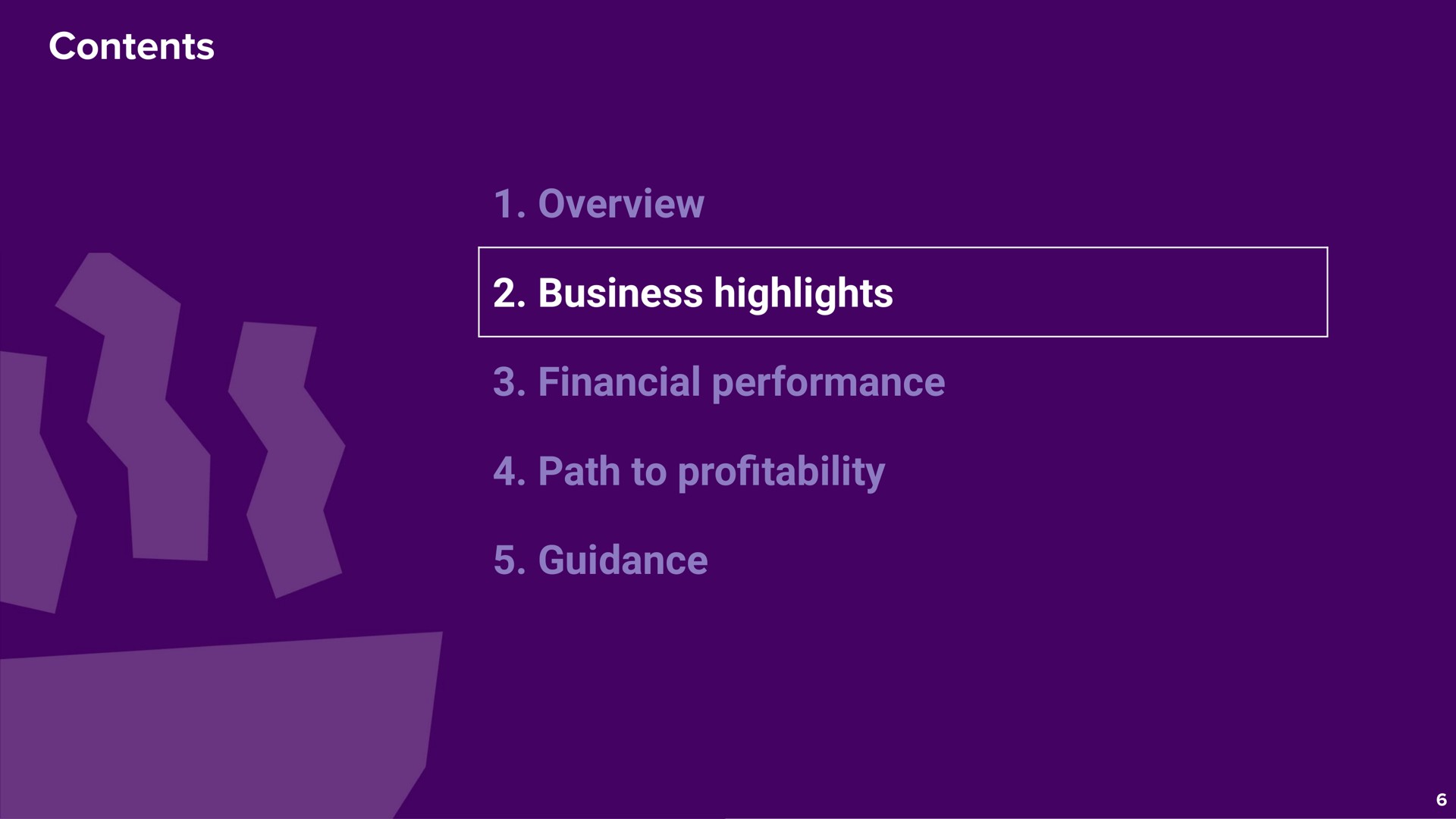 contents overview business highlights financial performance path to pro guidance profitability | Deliveroo