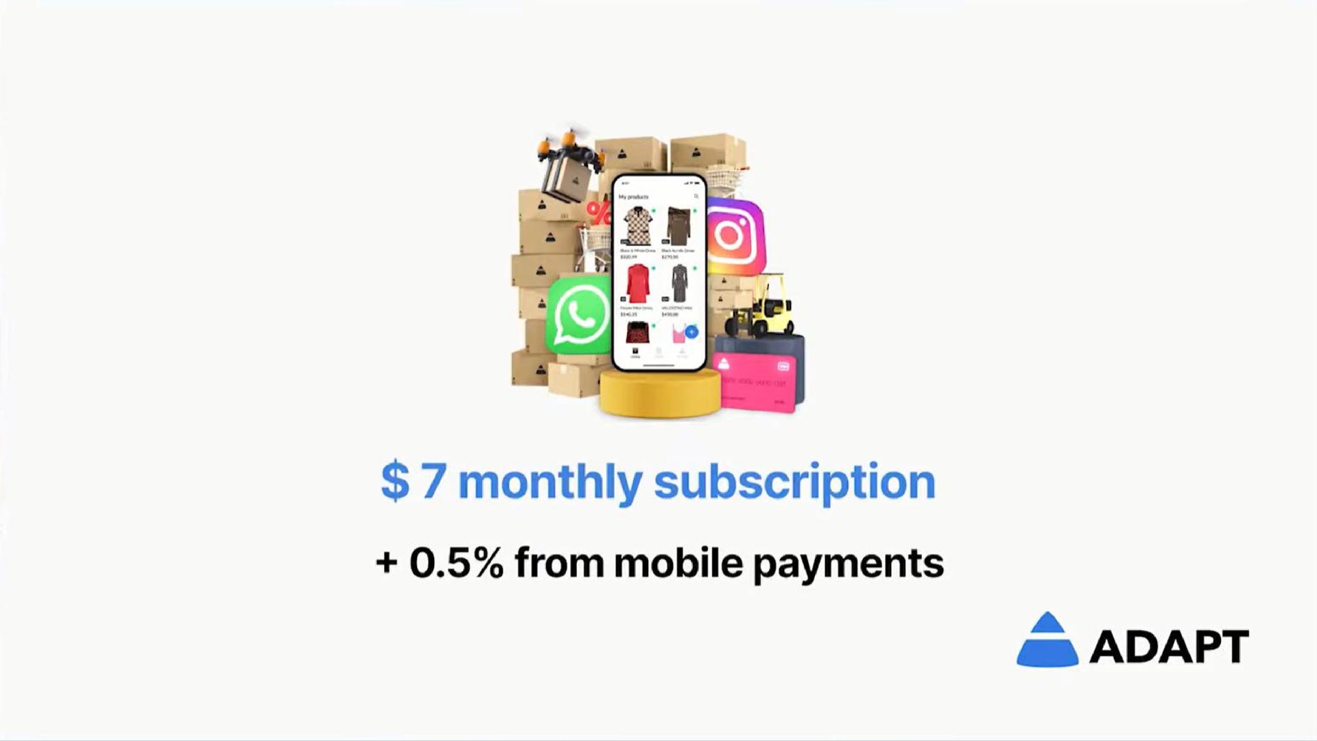 monthly subscription from mobile payments adapt | Adapt