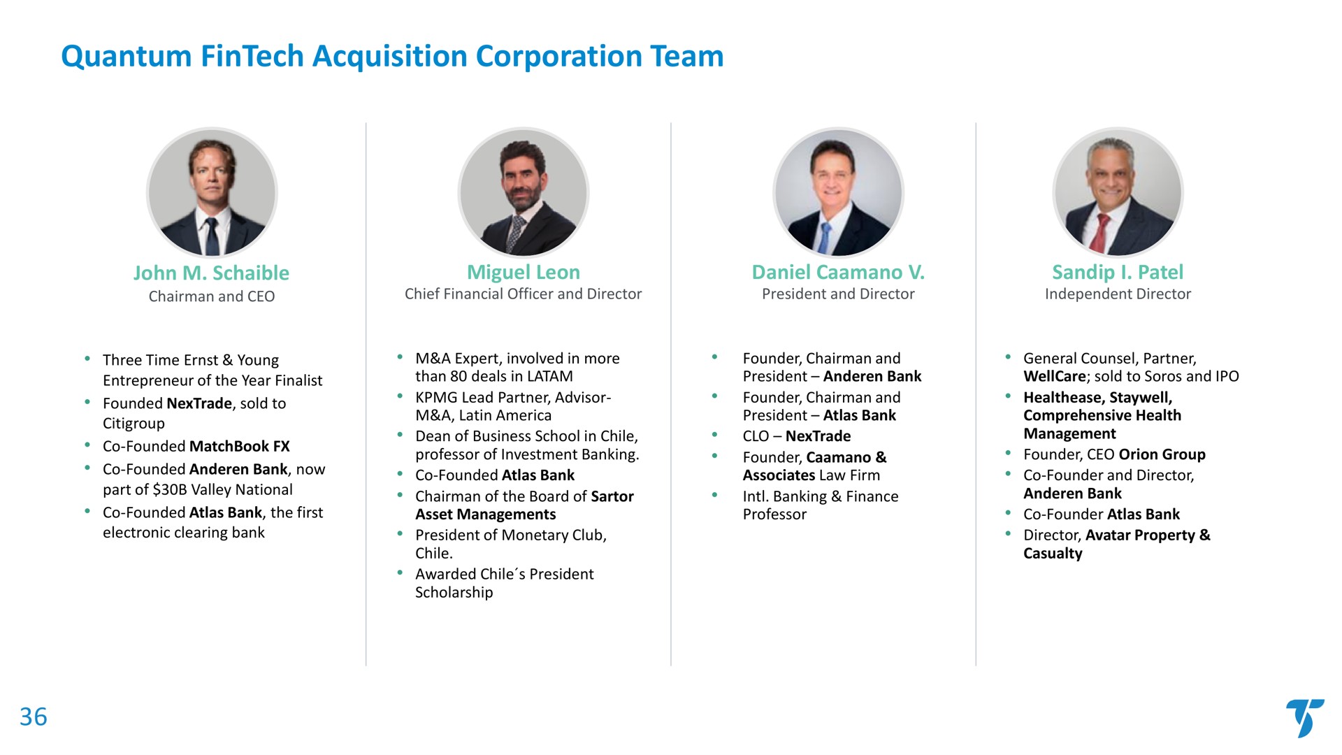 quantum acquisition corporation team i | TradeStation