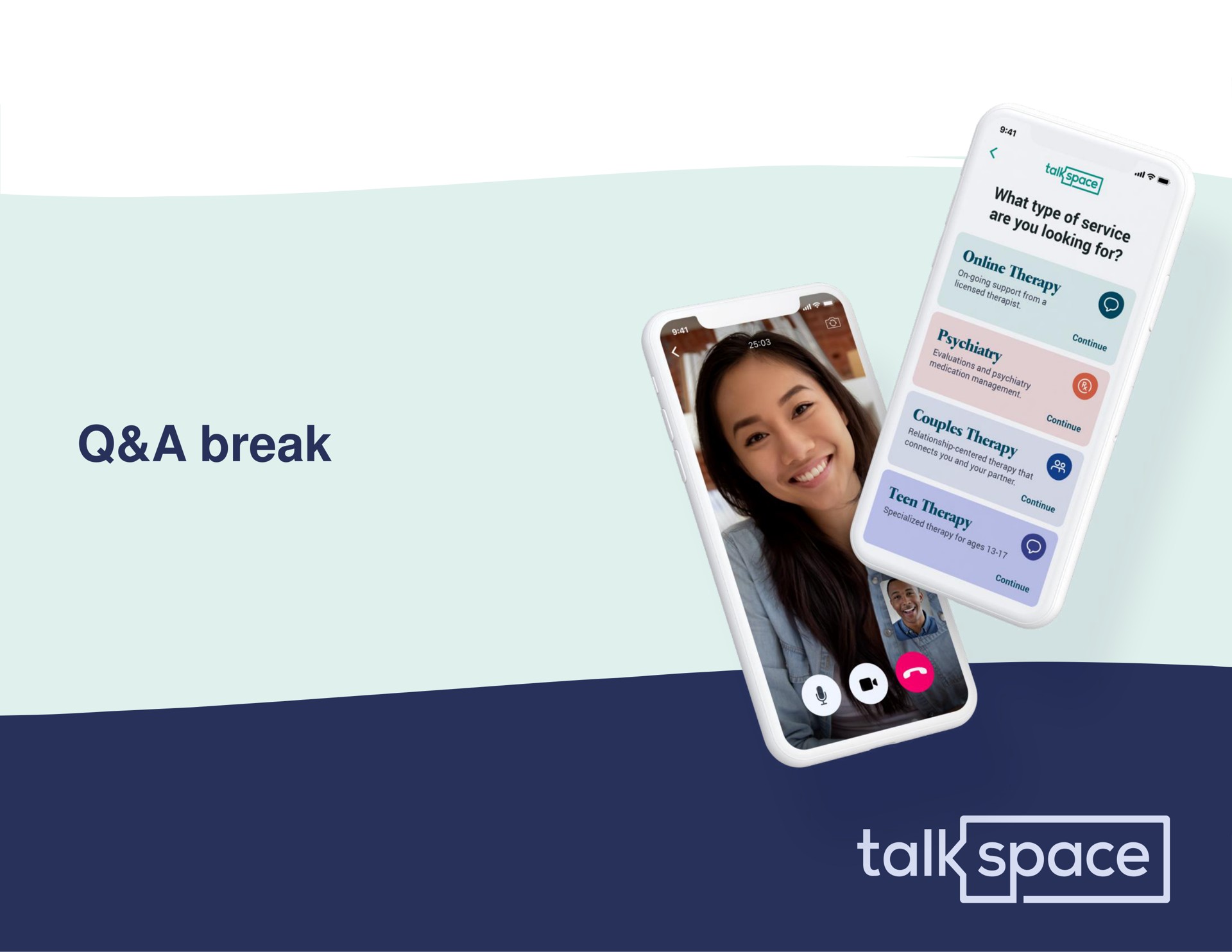 a break talk | Talkspace