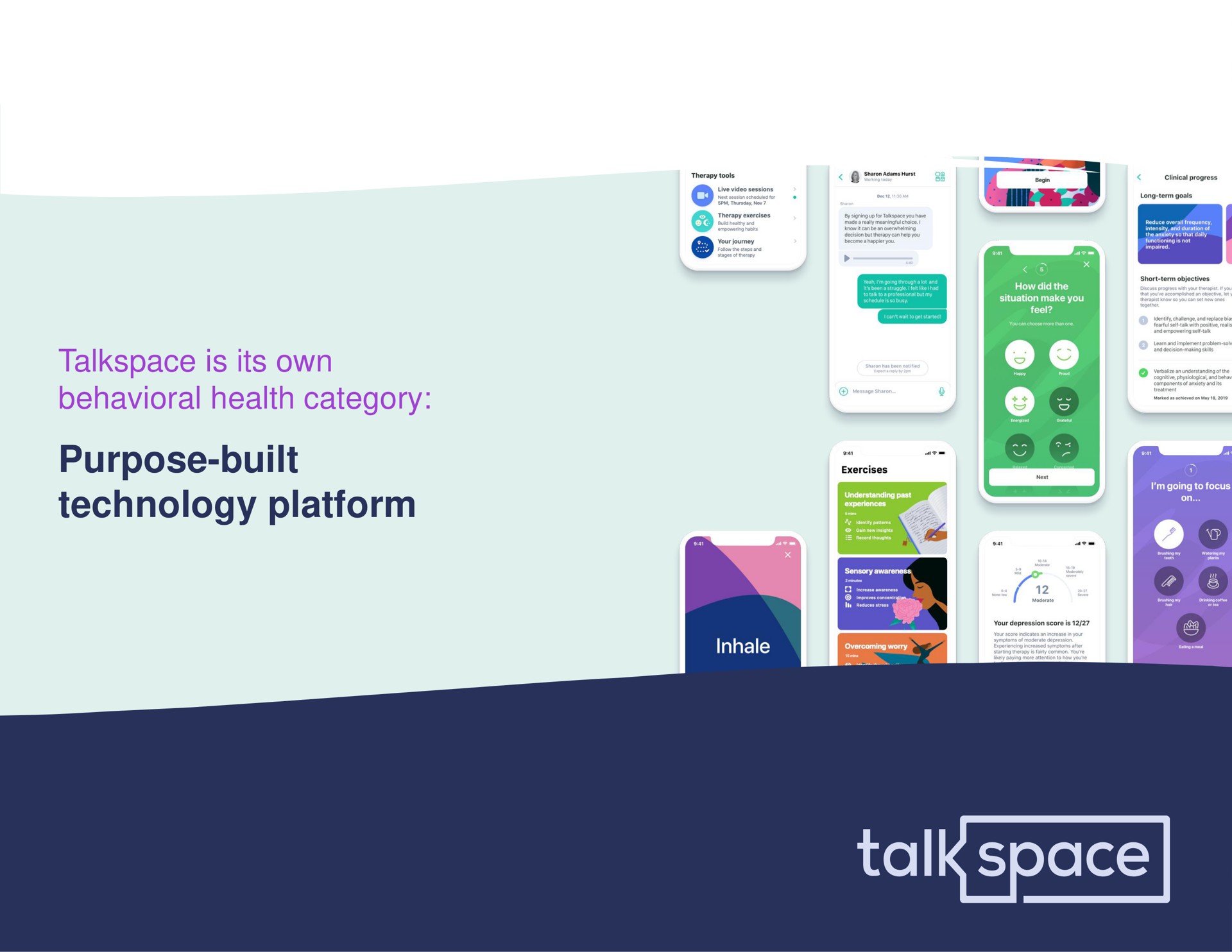 purpose built technology platform talk | Talkspace