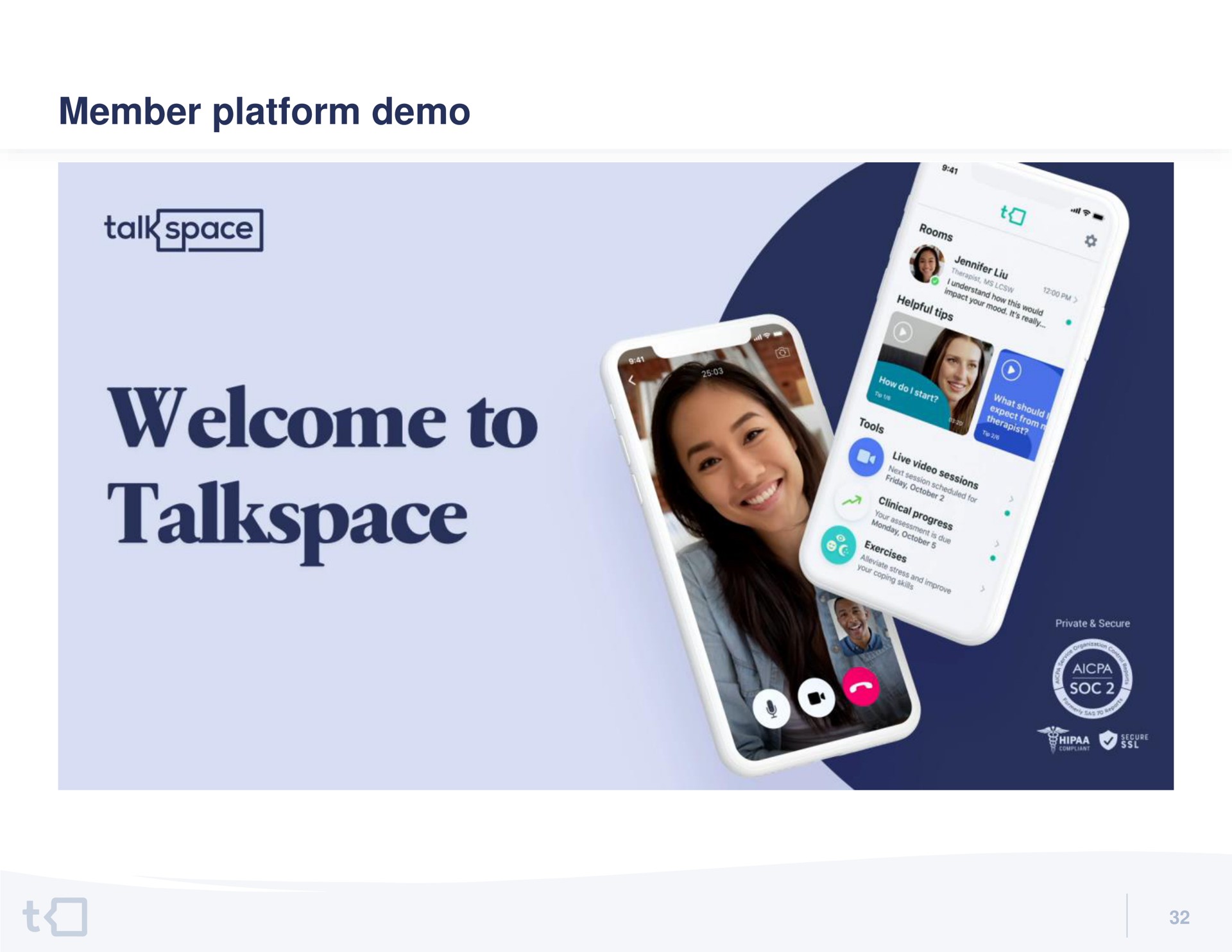member platform welcome to | Talkspace