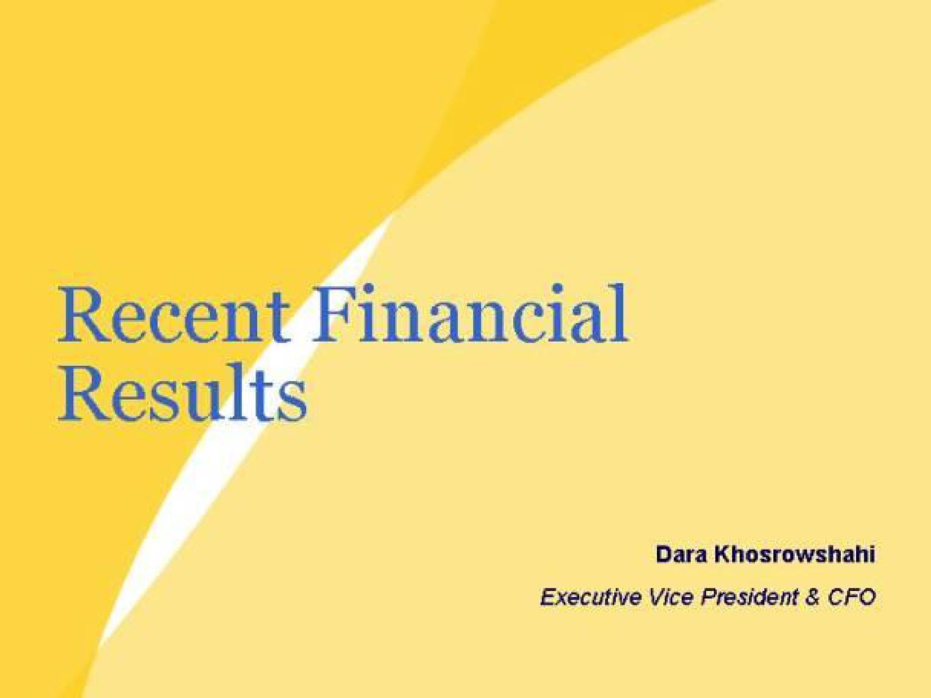 recent financial results | IAC