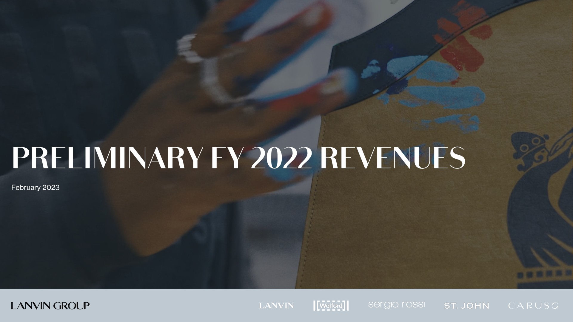 preliminary revenues | Lanvin
