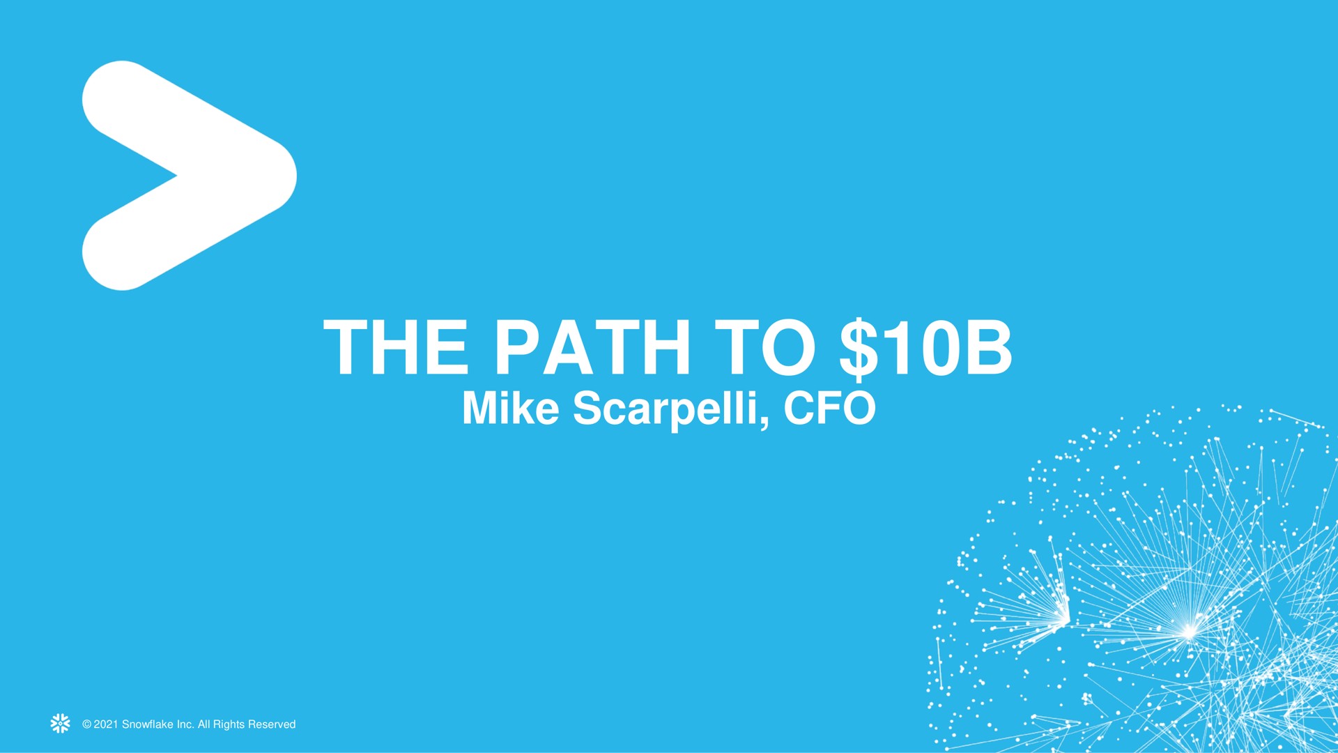 the path to mike | Snowflake