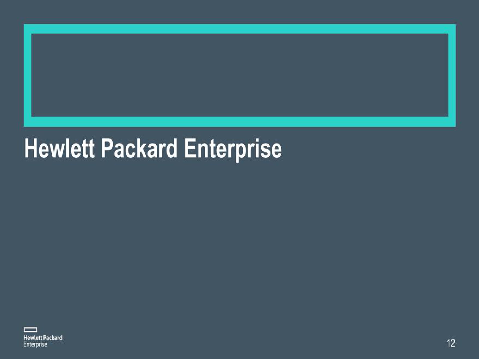 enterprise | Hewlett Packard Enterprise