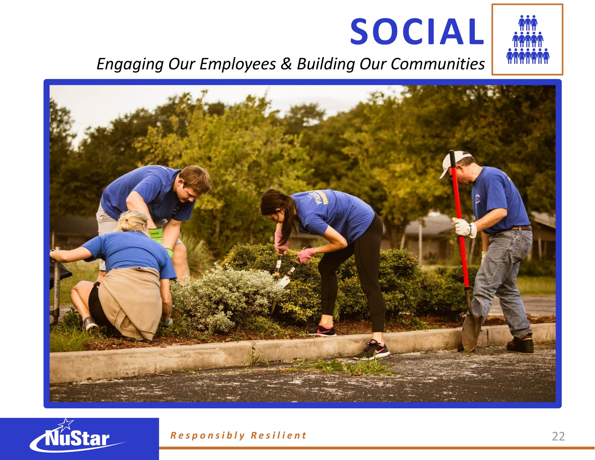 engaging our employees building our communities social | NuStar Energy