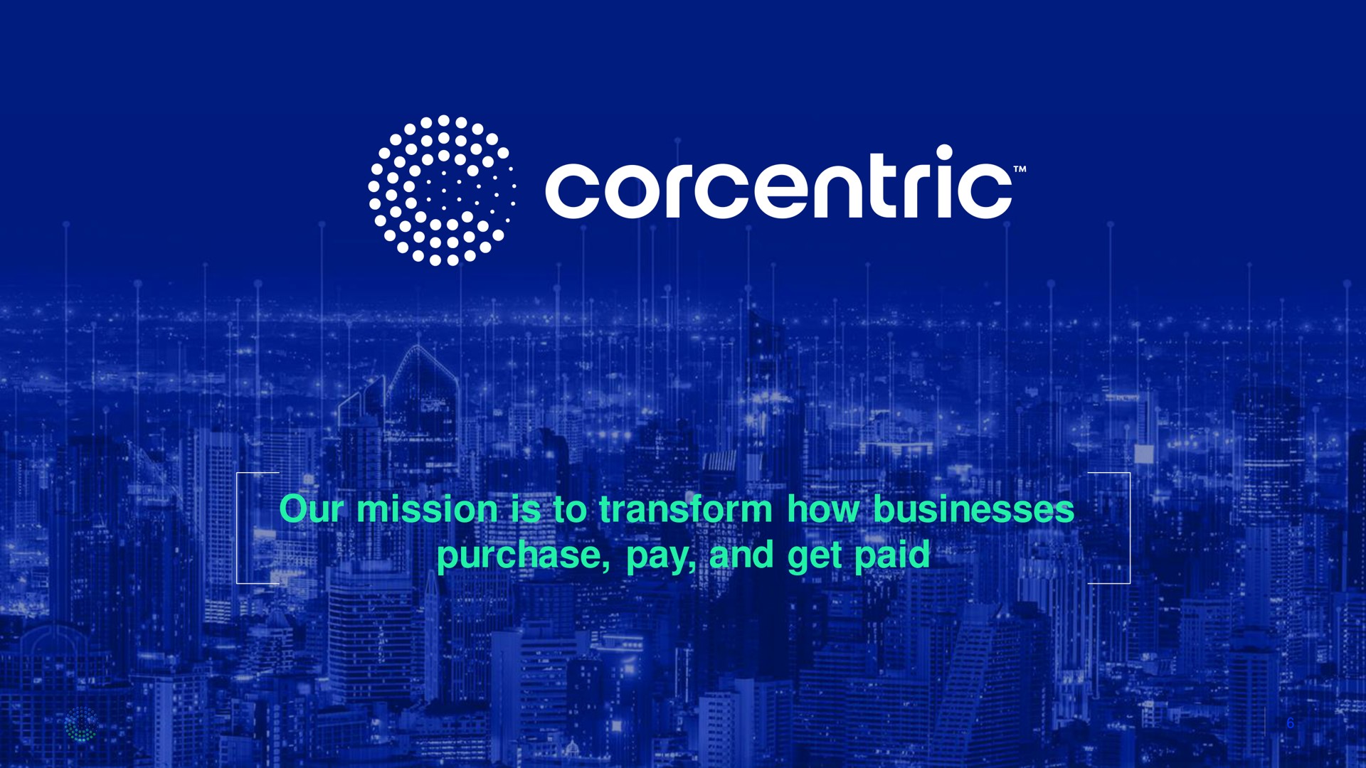 our mission is to transform how businesses purchase pay and get paid melt i rea ies he | Corecentric