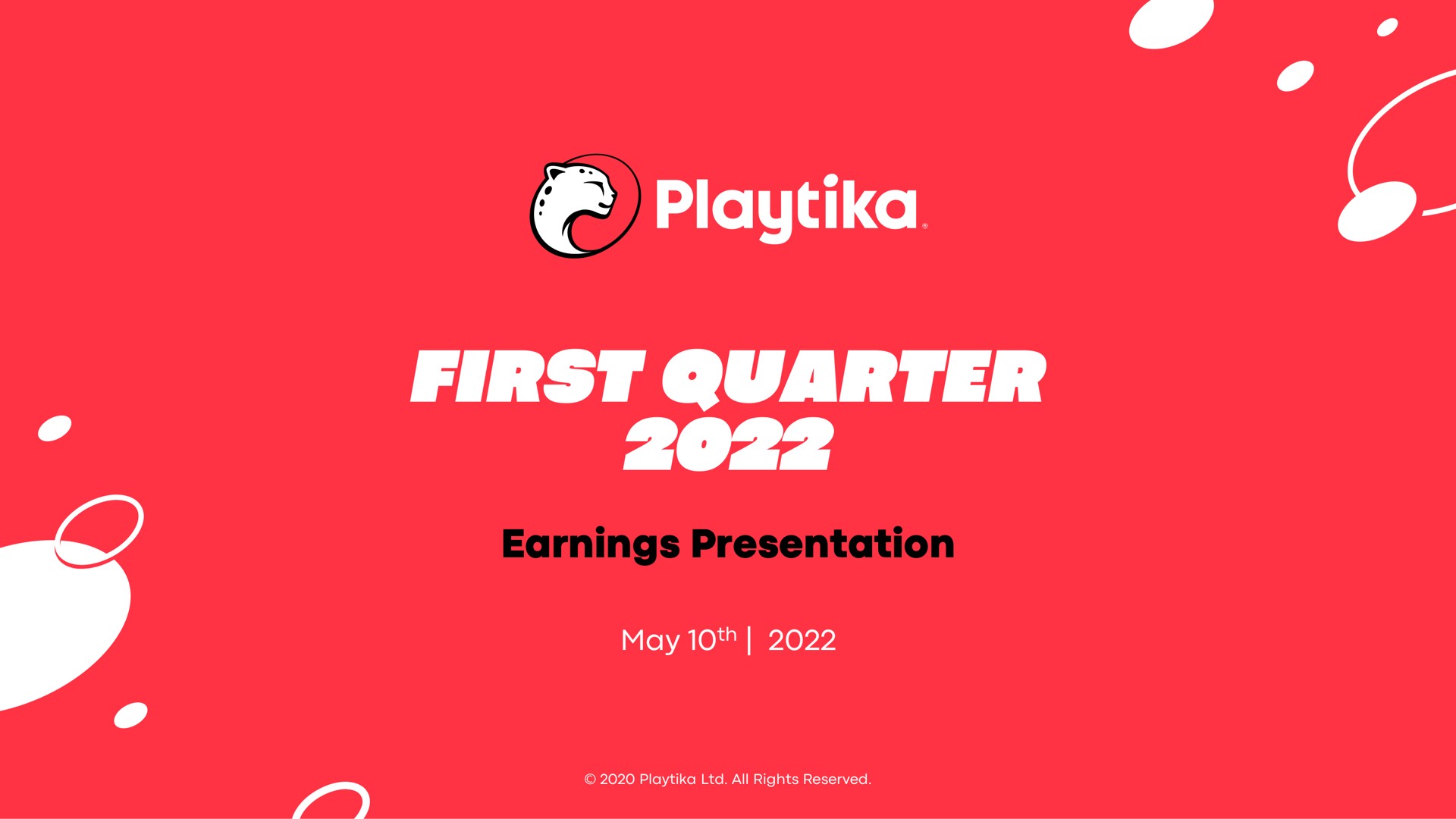 first quarter a me to a may | Playtika