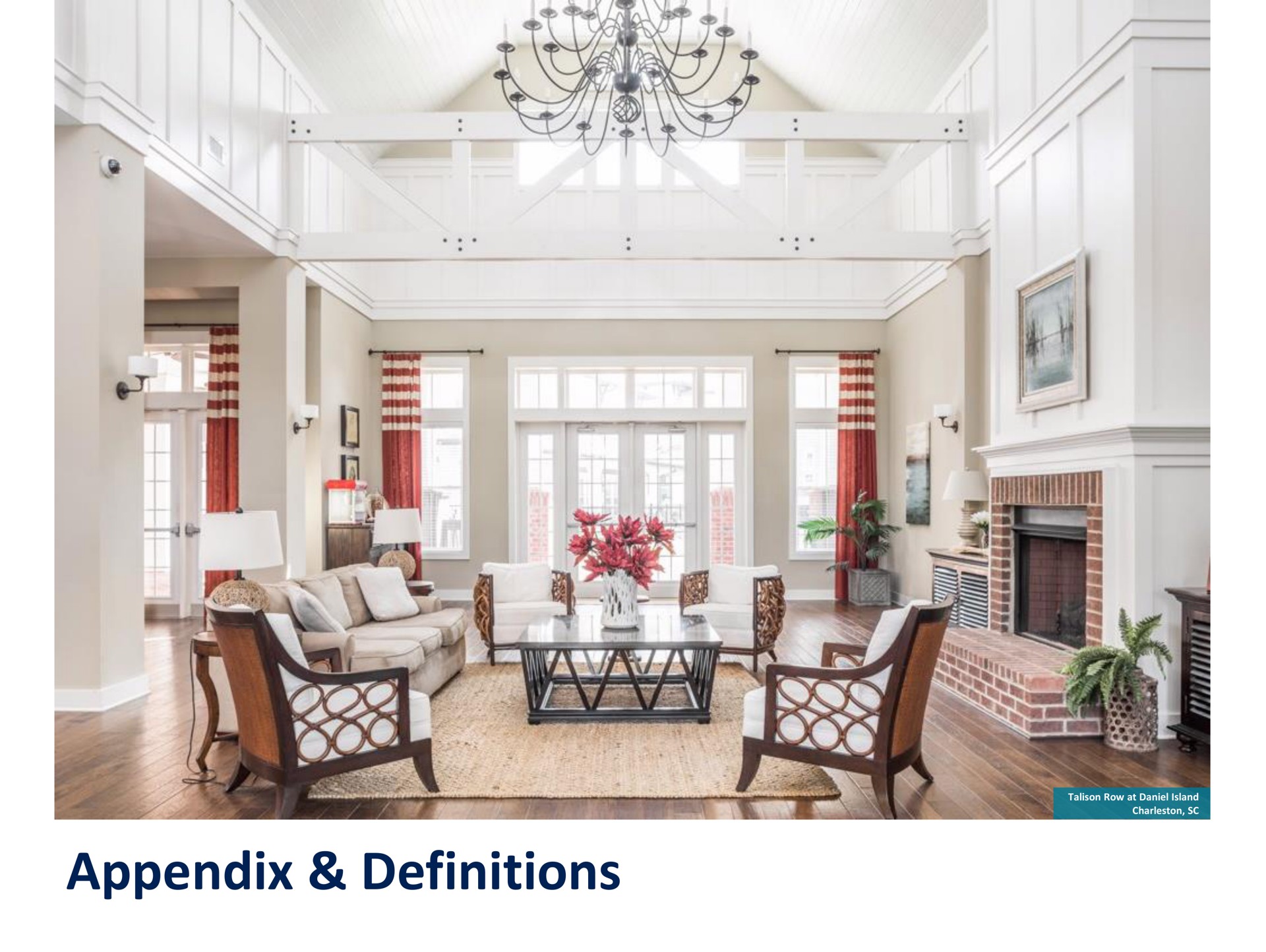 appendix definitions a we | Independence Realty Trust