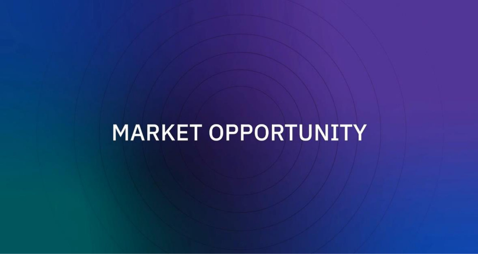 market opportunity | Amplitude