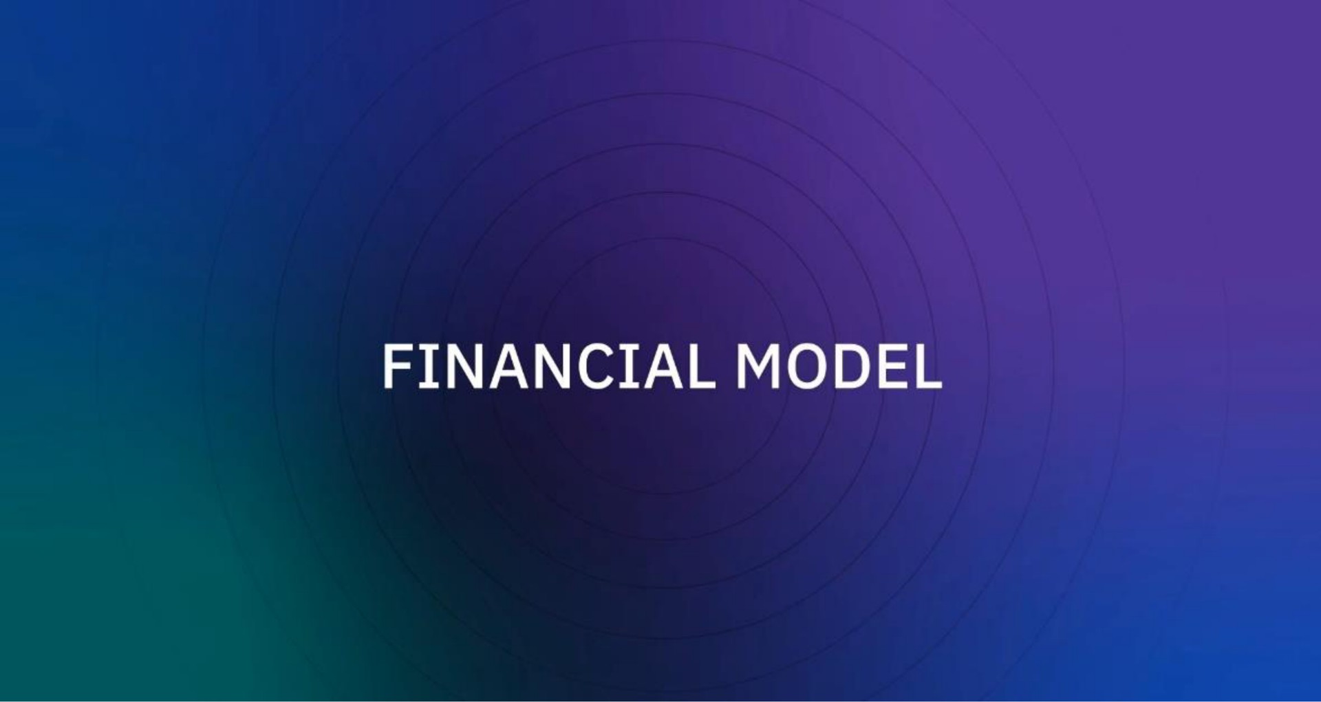 financial model | Amplitude
