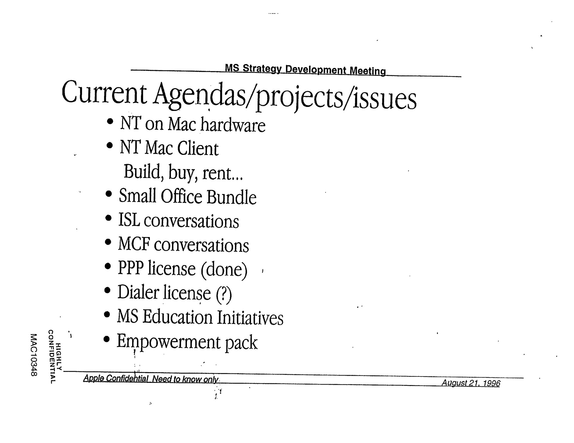 current agendas projects issues on mac hardware mac client build buy rent small office bundle license done dialer license education initiatives empowerment pack | Apple