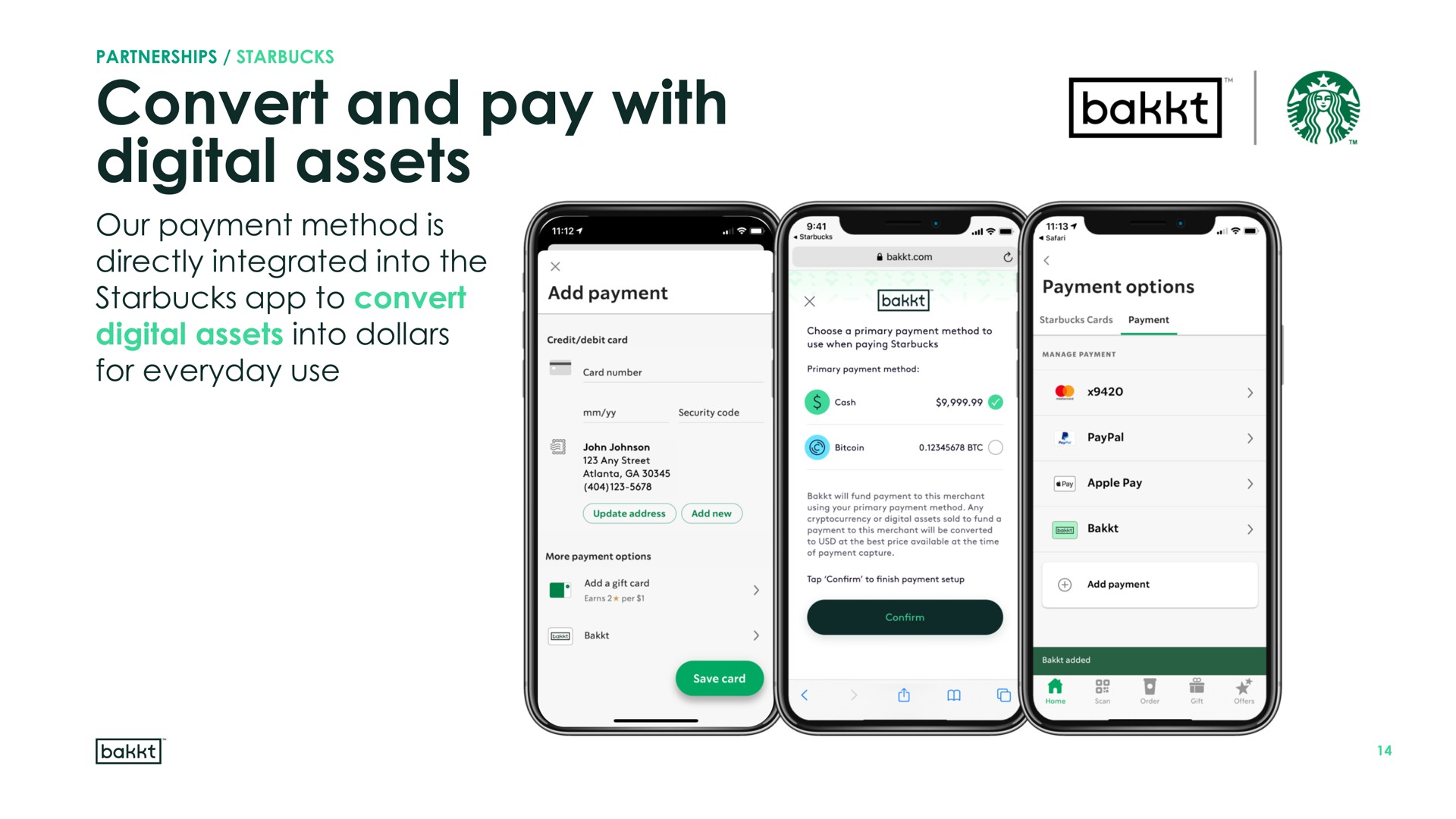 convert and pay with digital assets | Bakkt