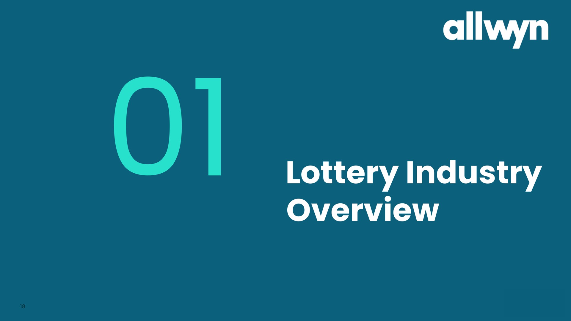 lottery industry overview | Allwyn