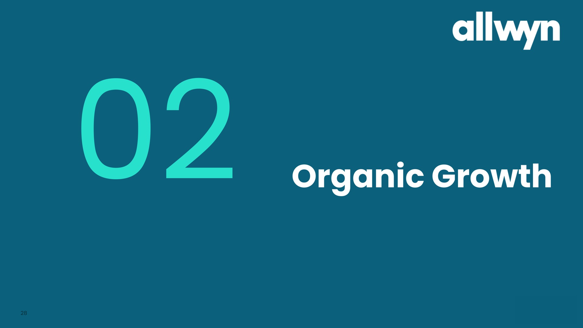 organic growth | Allwyn