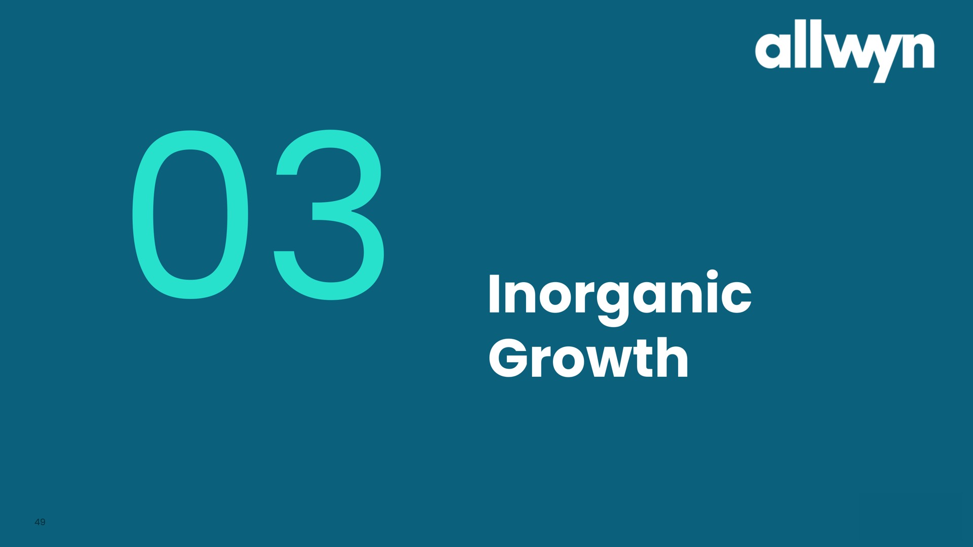 inorganic growth | Allwyn