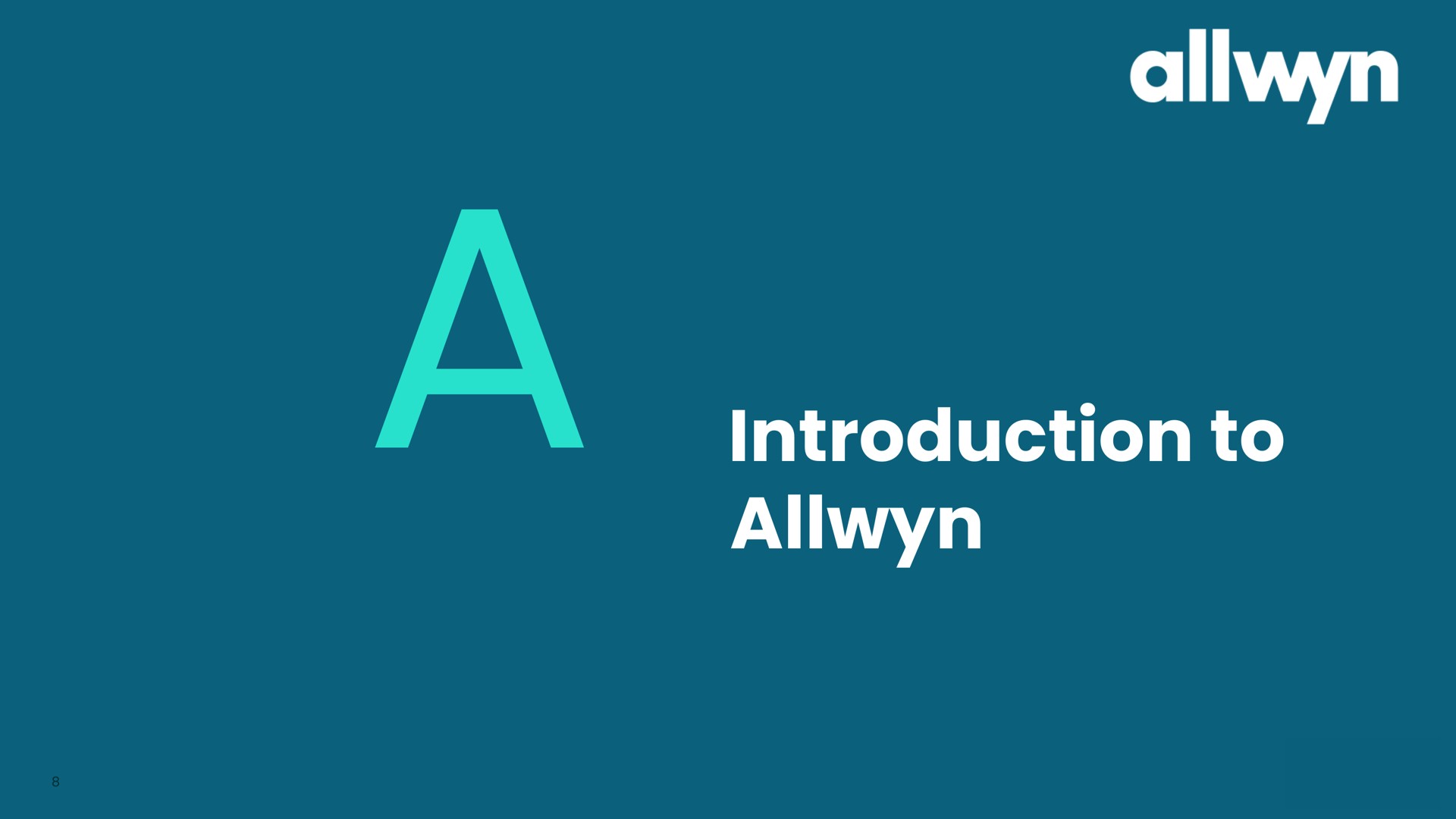 introduction to | Allwyn