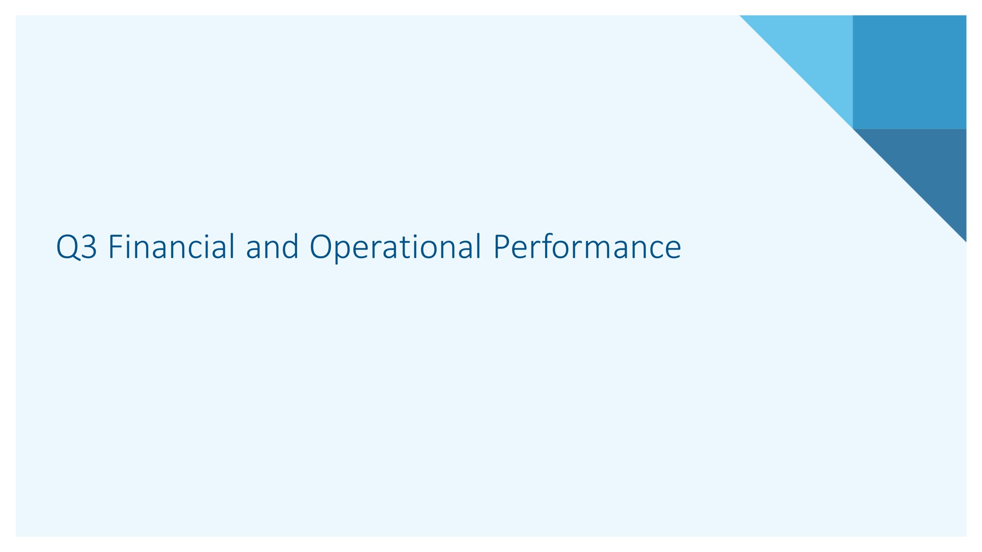 financial and operational performance | Alkermes