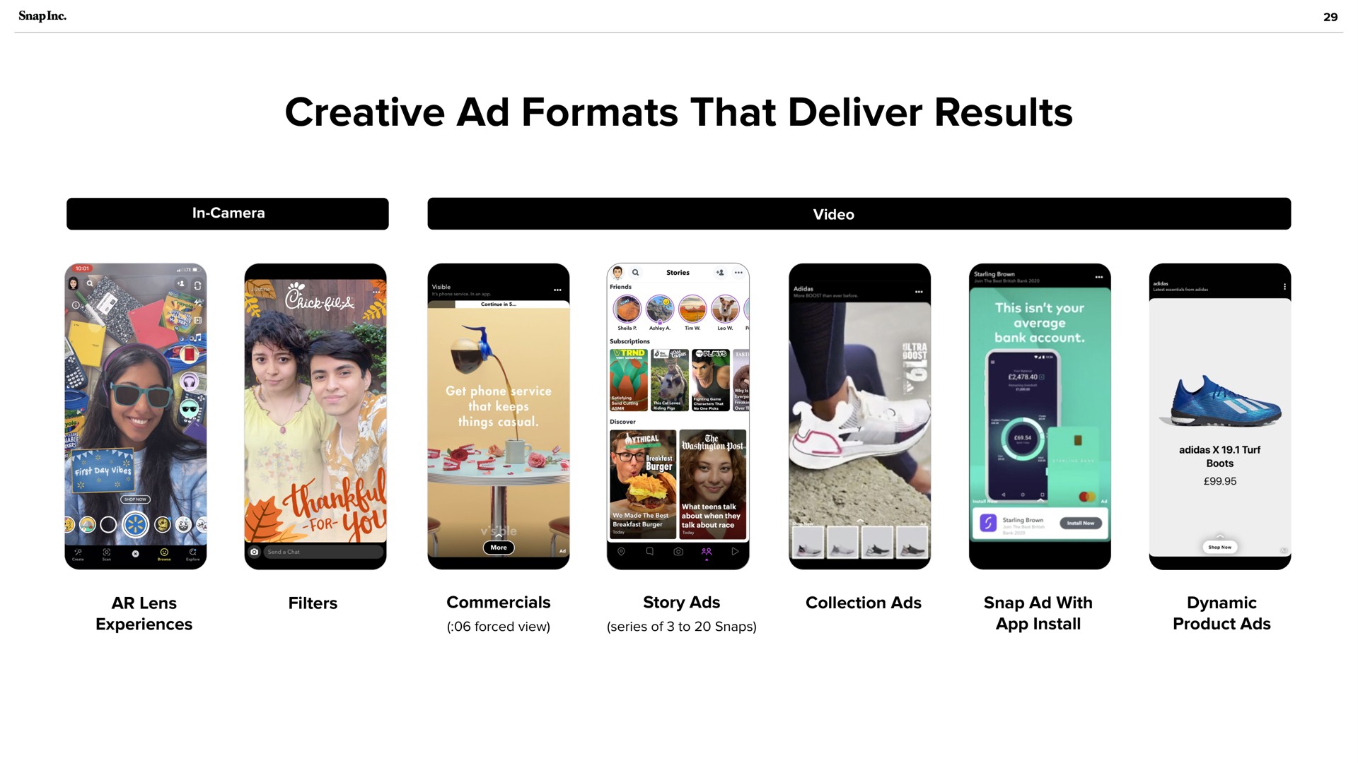 creative formats that deliver results | Snap Inc