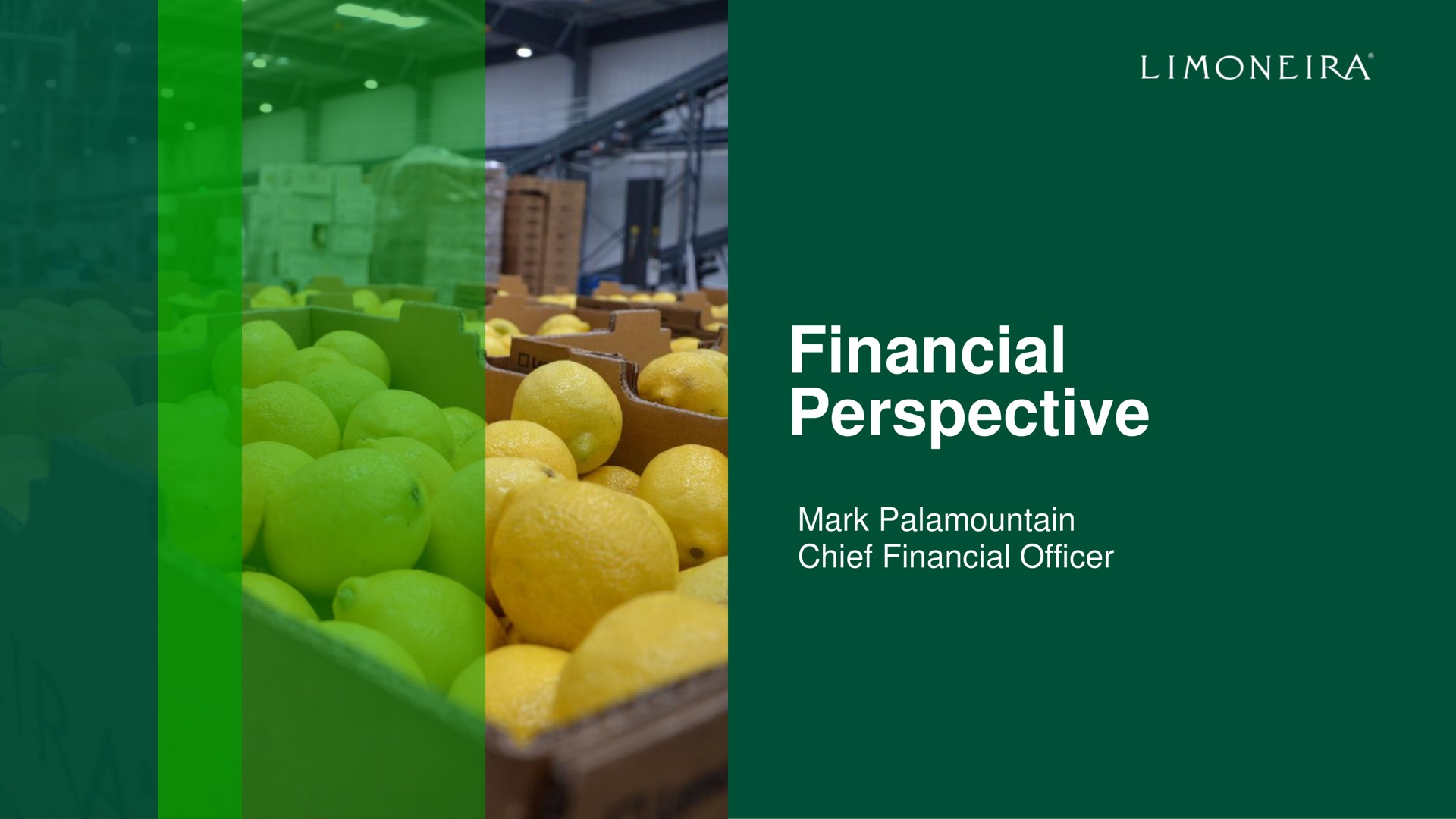 financial perspective | Limoneira