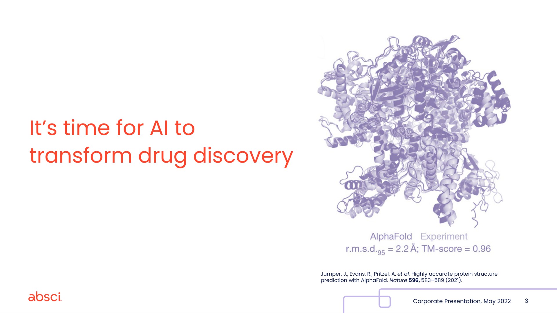 it time for to transform drug discovery | Absci