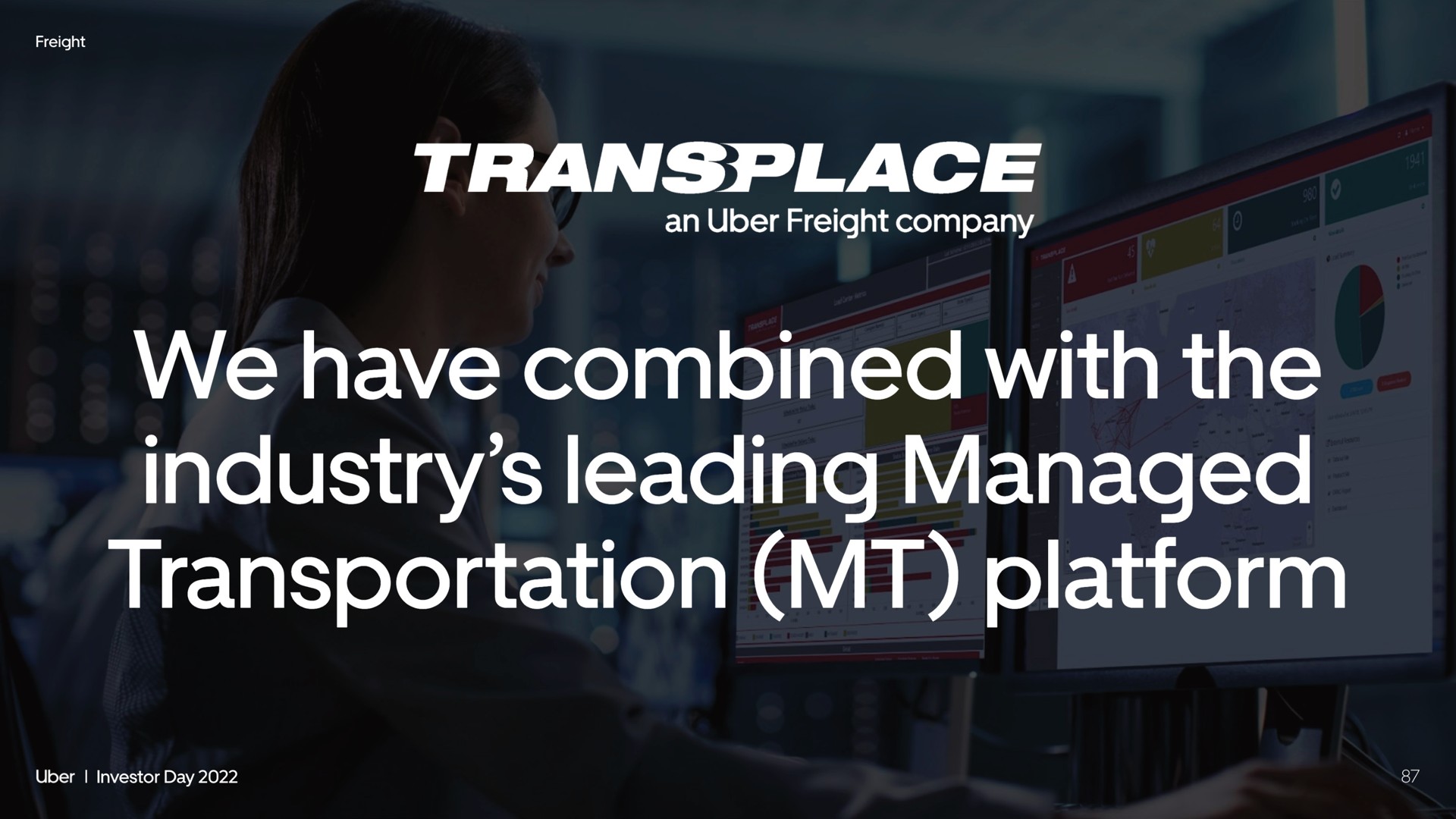 we have combined with the industry leading managed transportation platform | Uber