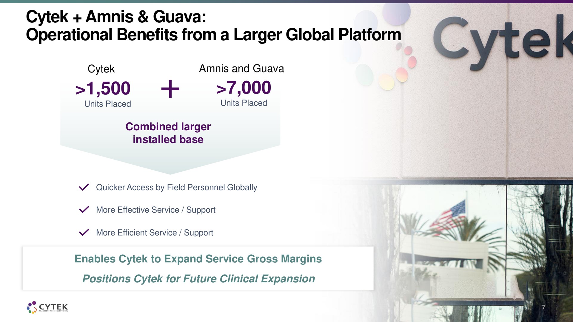 guava operational benefits from a global platform | Cytek