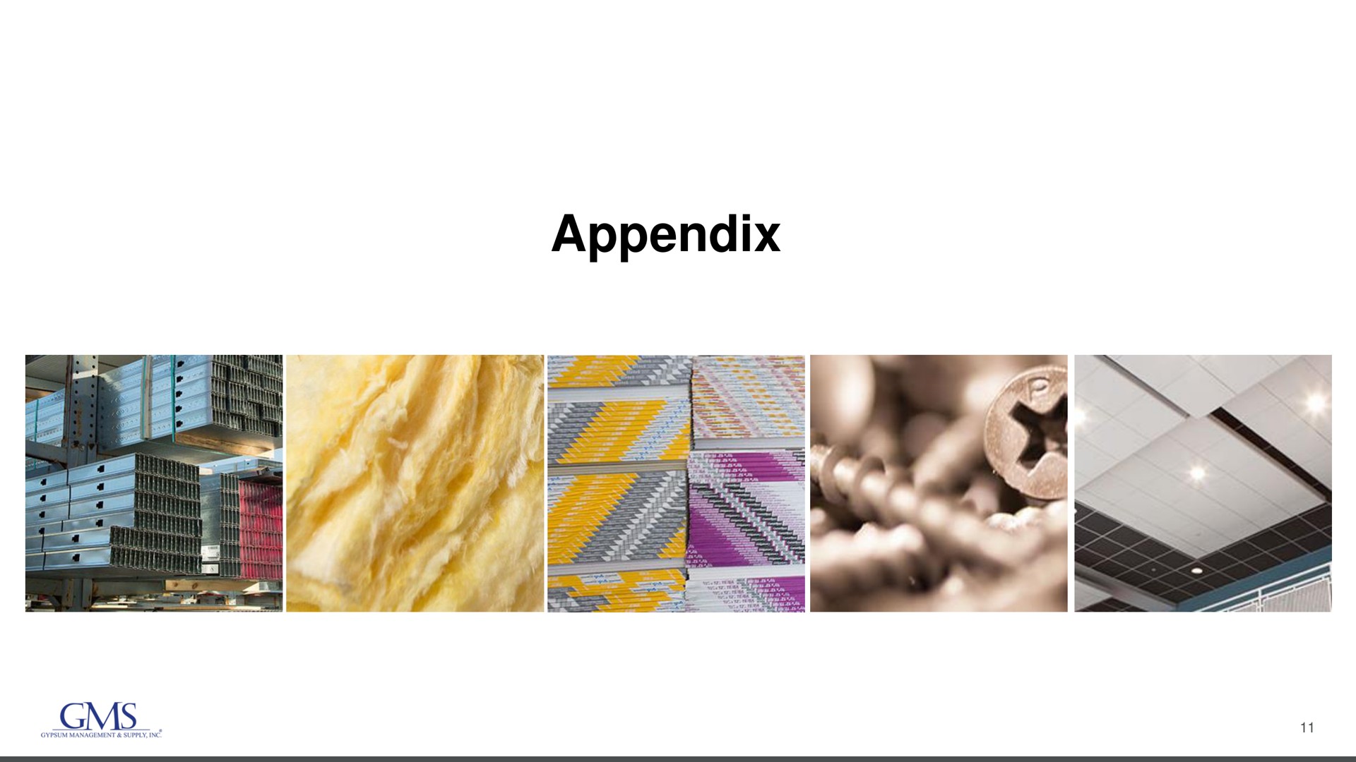 appendix append | GMS