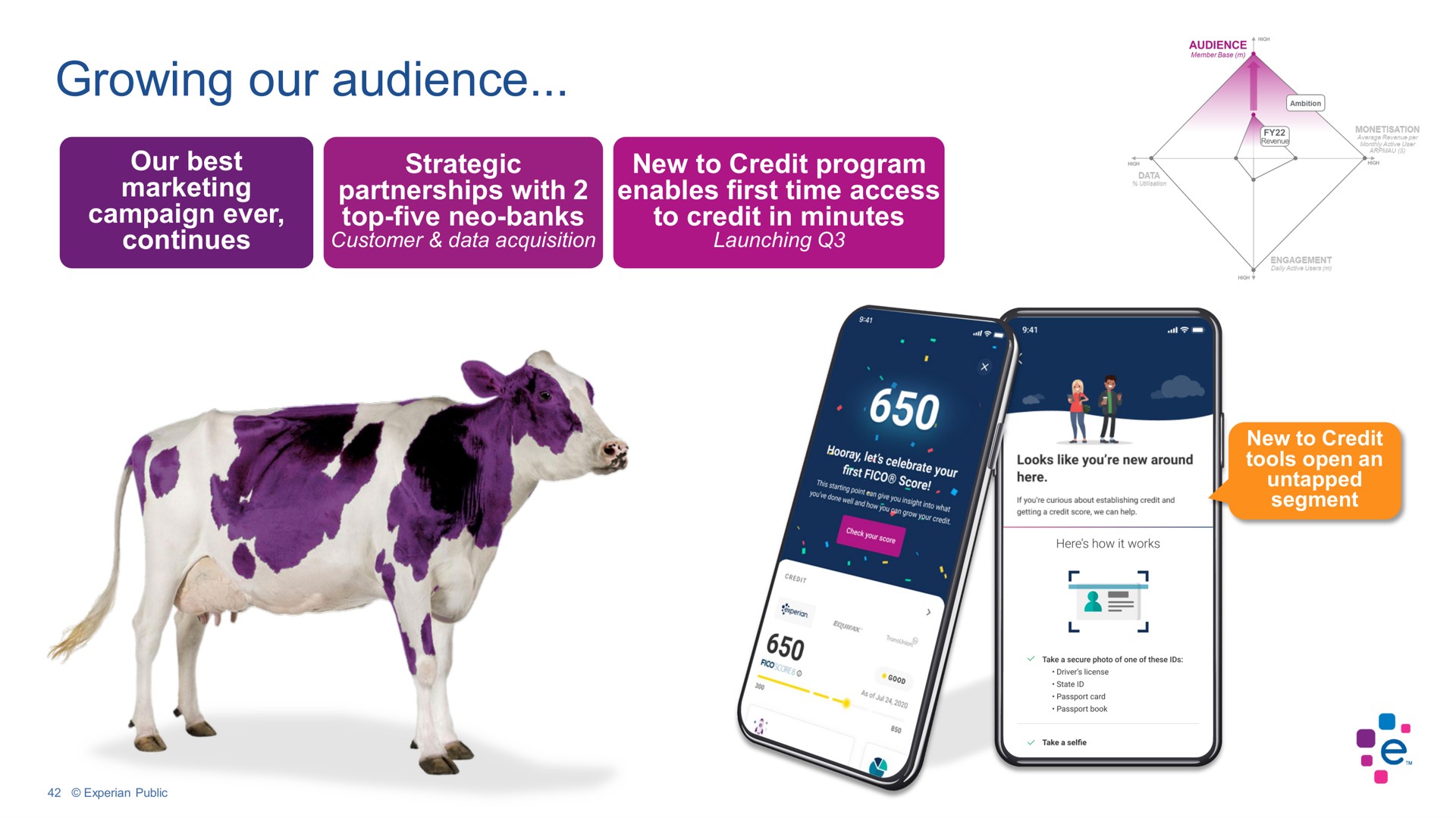 growing our audience | Experian