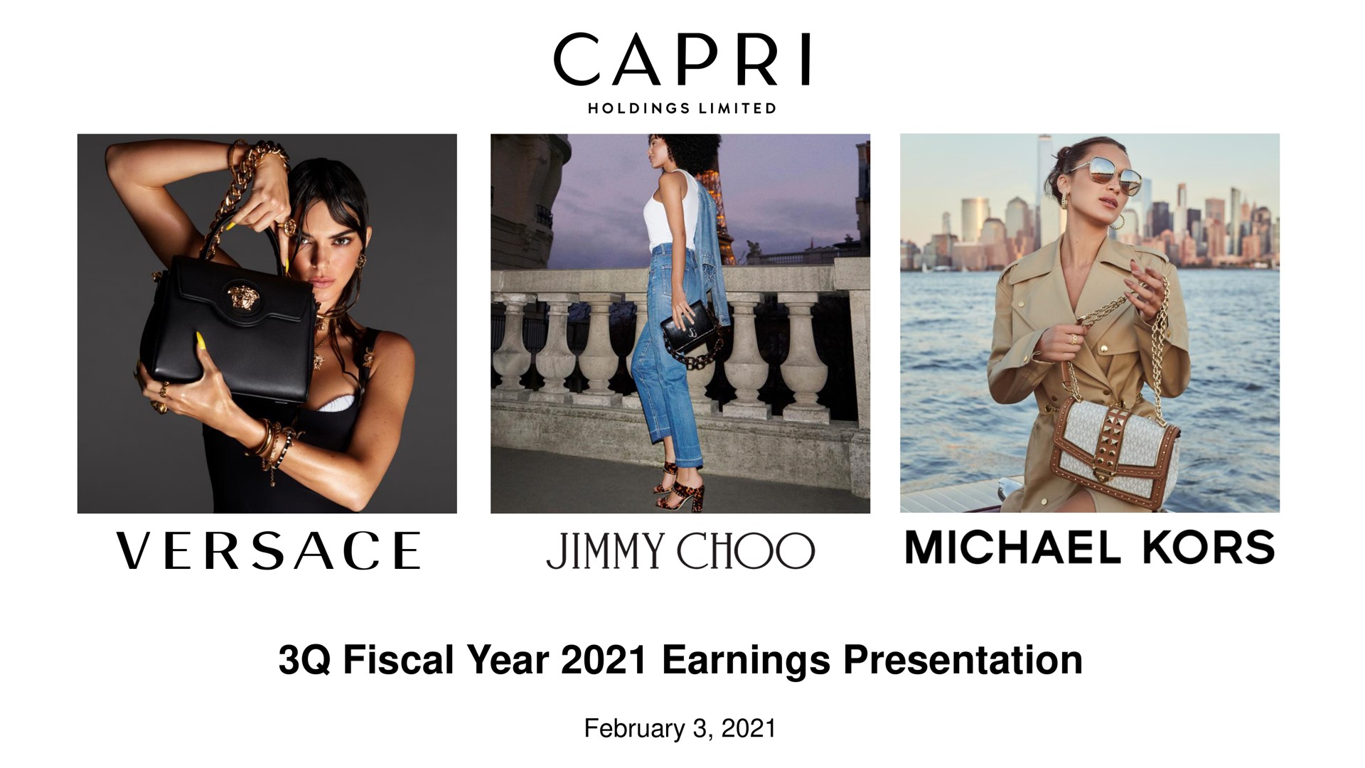fiscal year earnings presentation jimmy kors | Capri Holdings