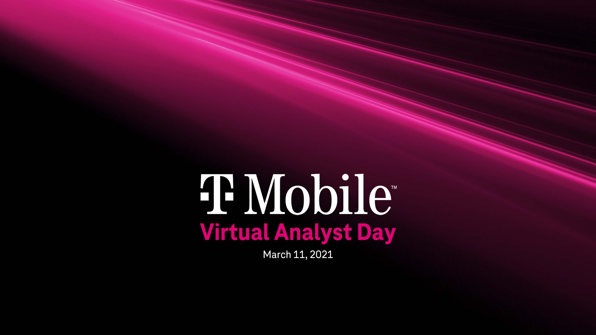 virtual analyst day mobile | T-Mobile