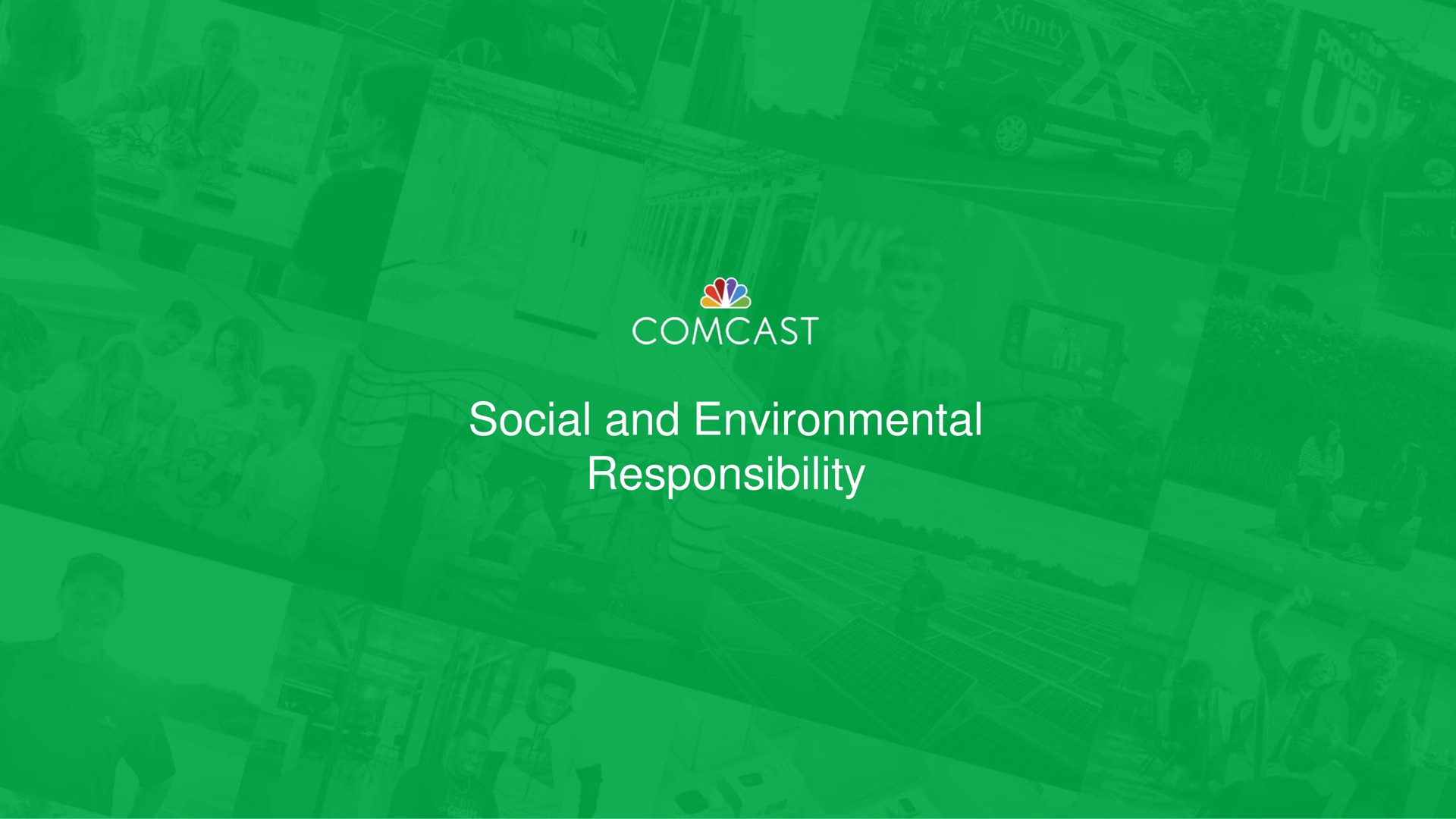 social and environmental responsibility | Comcast