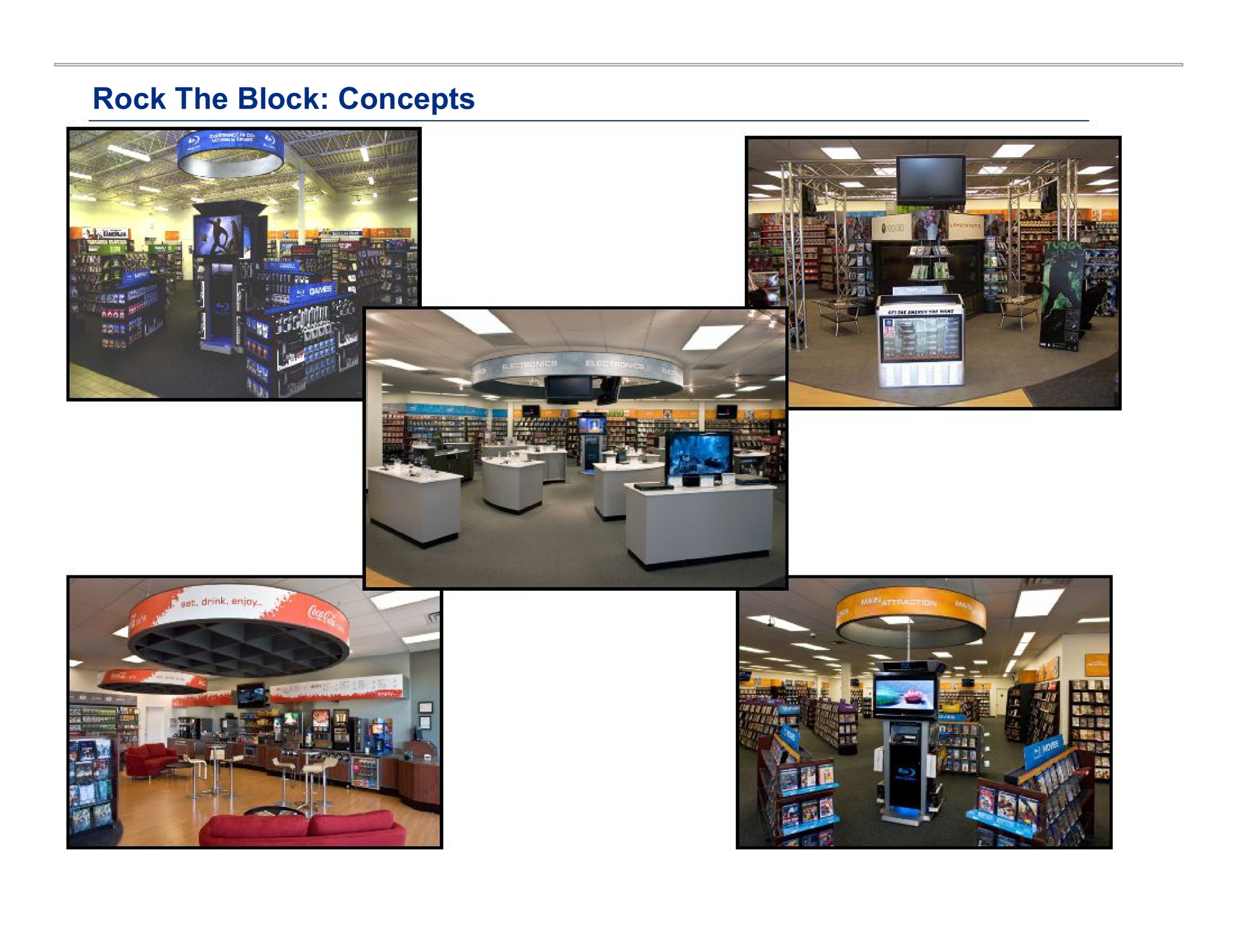 rock the block concepts | Blockbuster Video