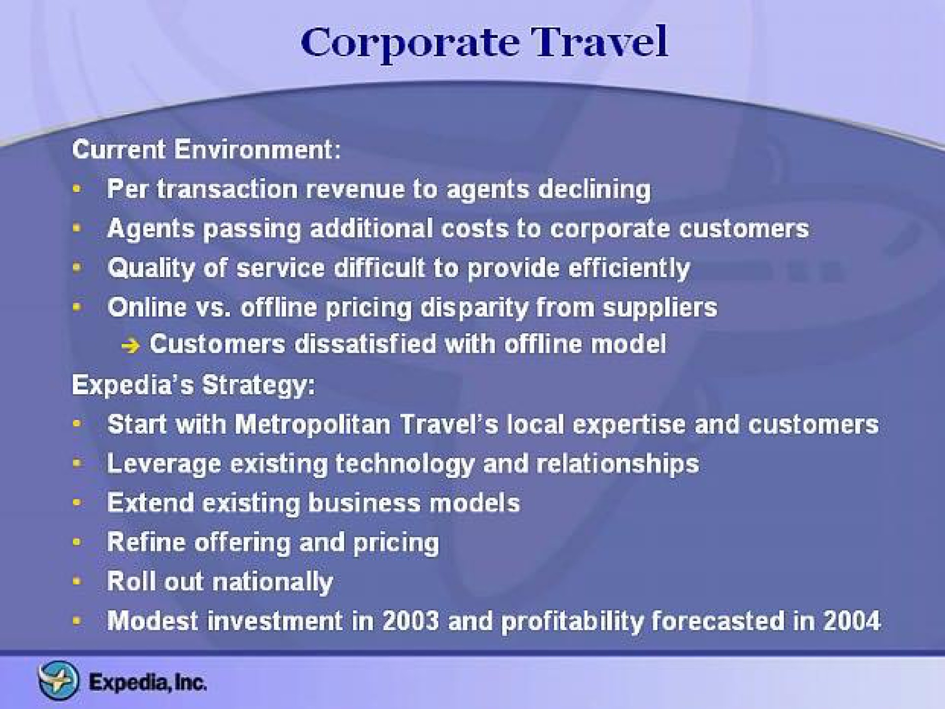 corporate travel | Expedia