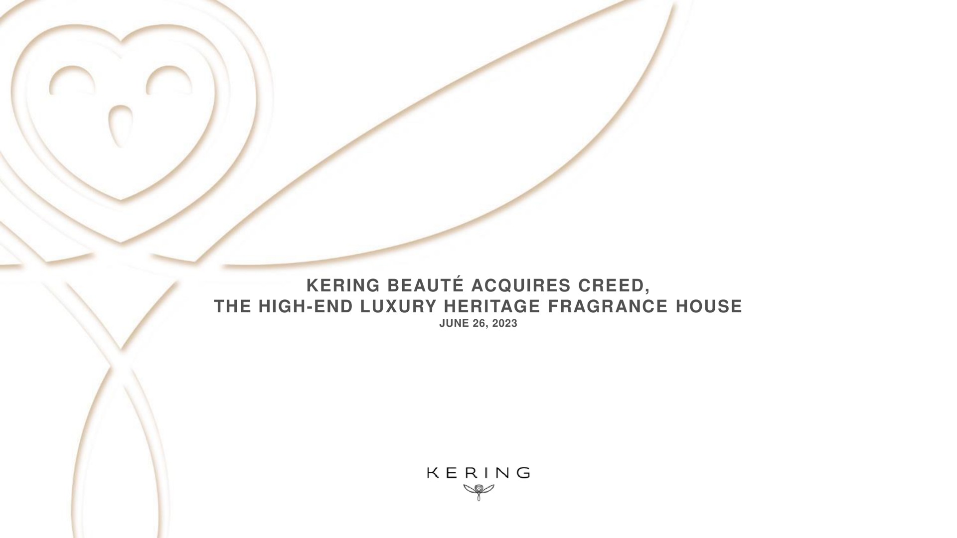 acquires creed the high end luxury heritage fragrance house | Kering
