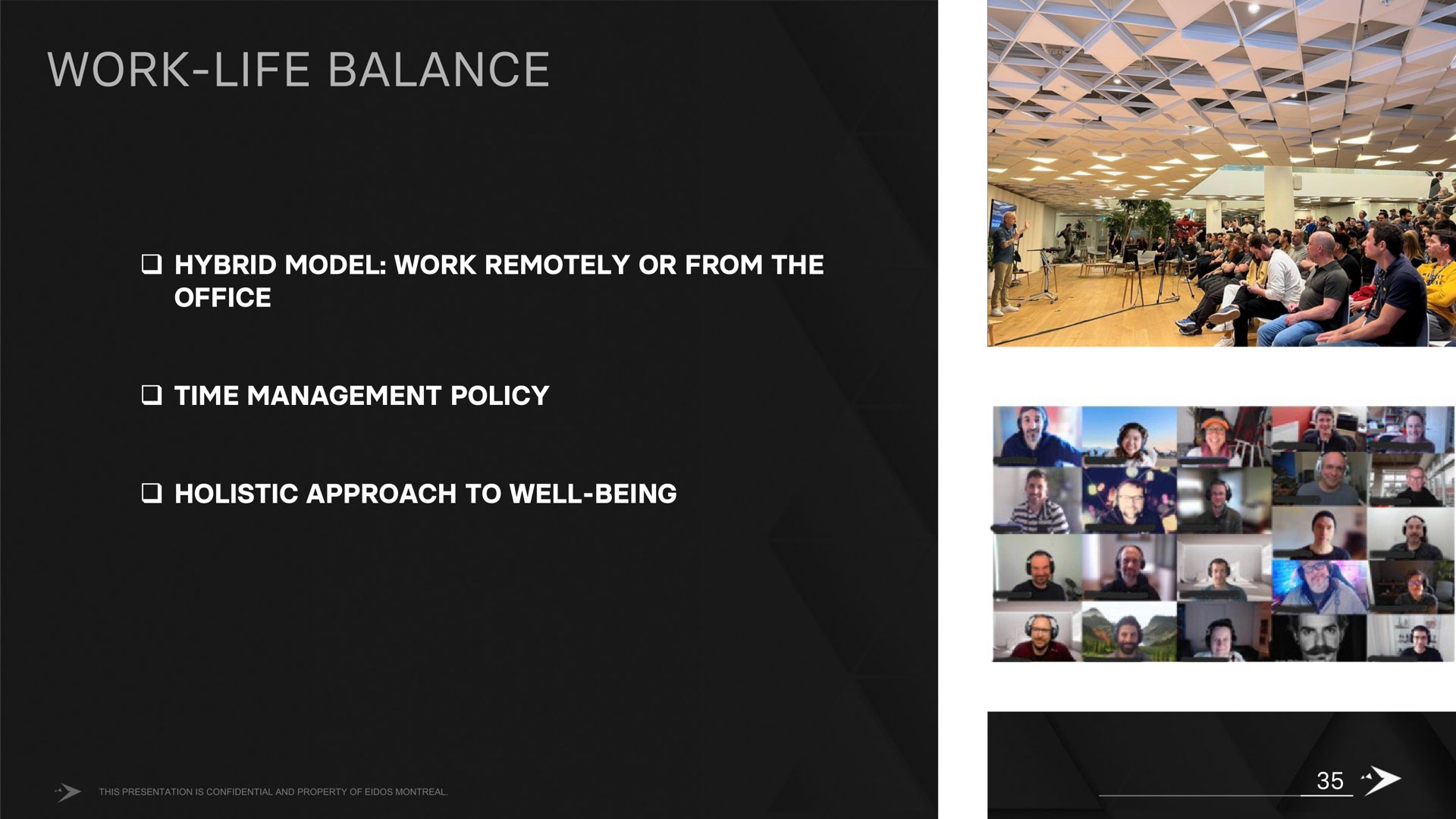 work life balance hybrid model work remotely or from the office time management policy holistic approach to well being | Embracer Group