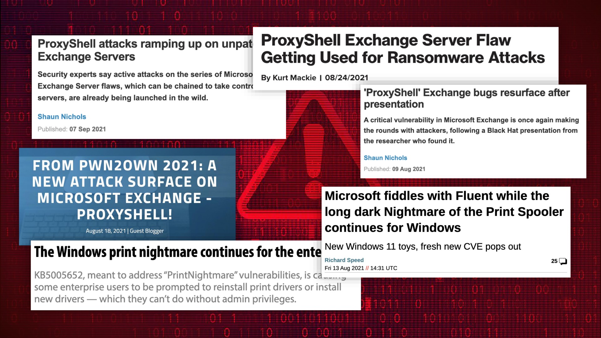attacks ramping up on exchange server flaw the windows print nightmare continues for the | Crowdstrike