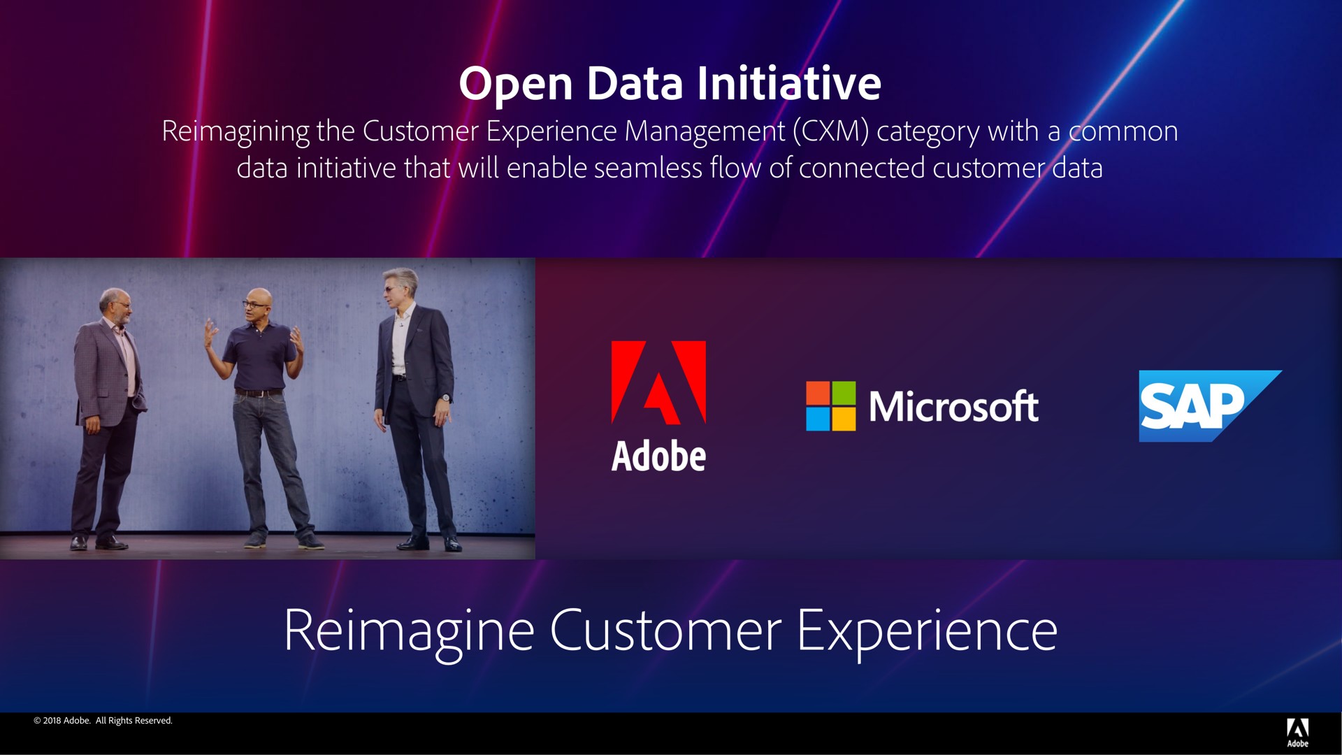 open data initiative reimagine customer experience a | Adobe