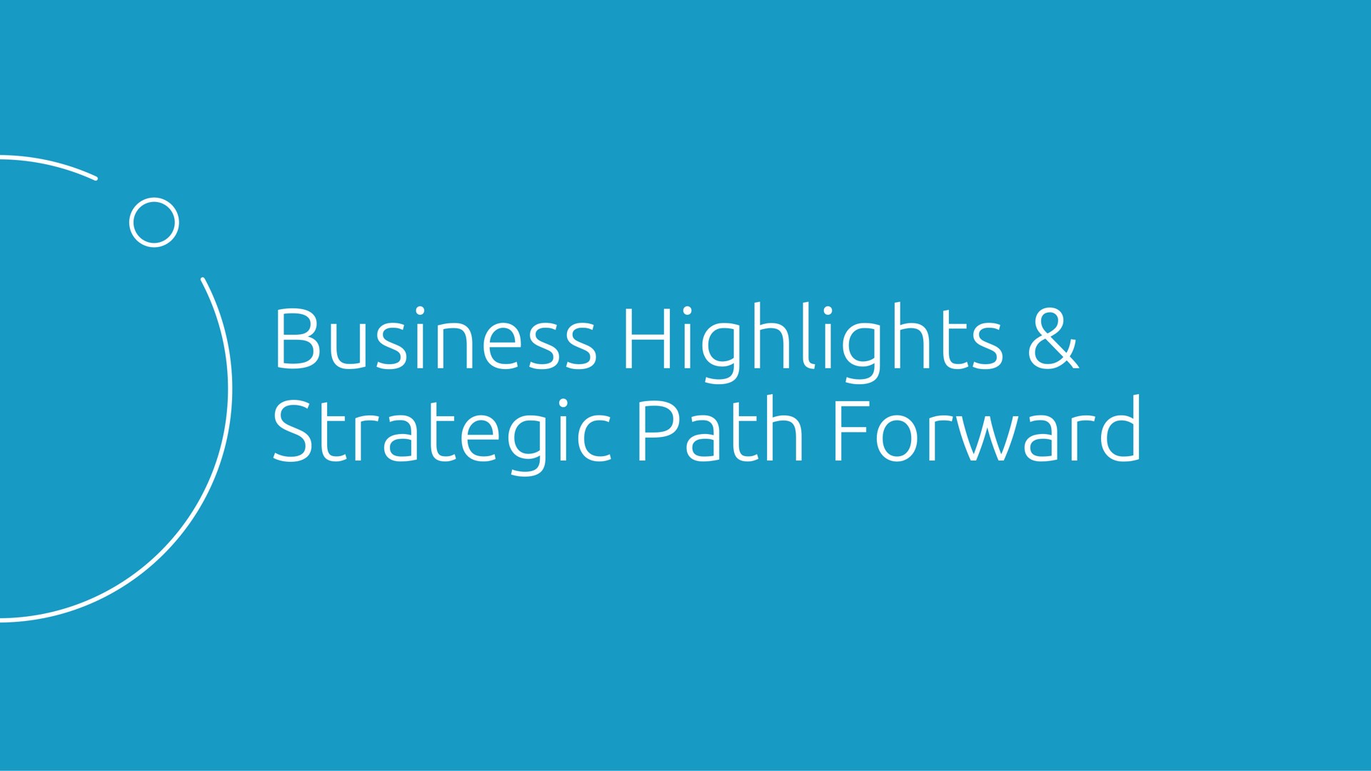business highlights strategic path forward | Hyzon