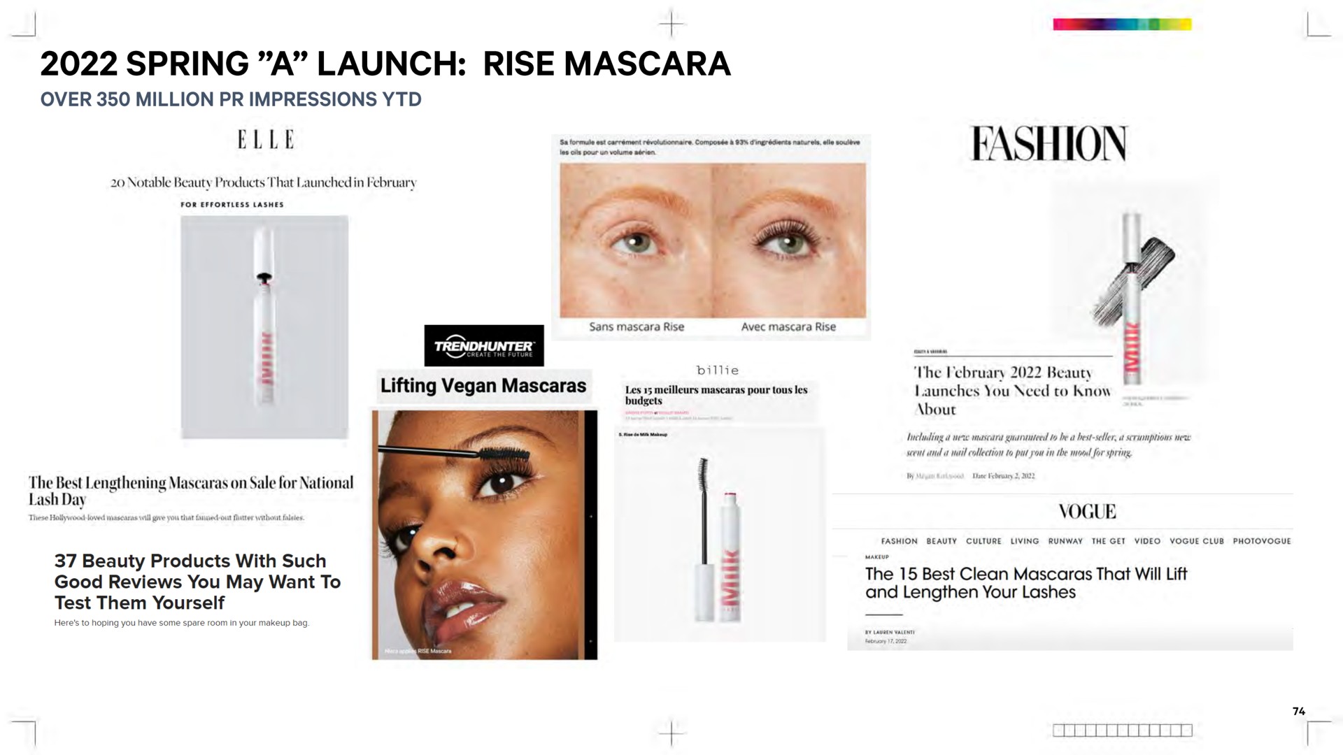 spring a launch rise mascara | Waldencast