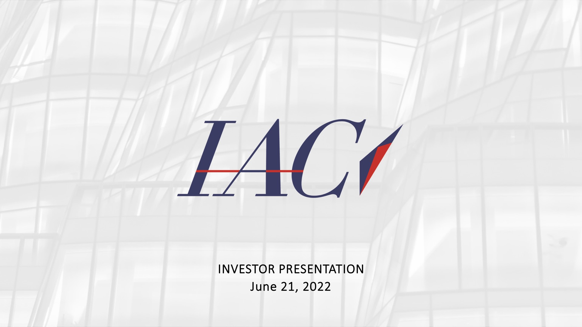 investor presentation june | IAC