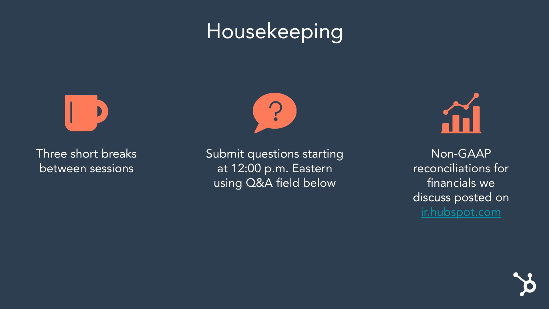 housekeeping | Hubspot